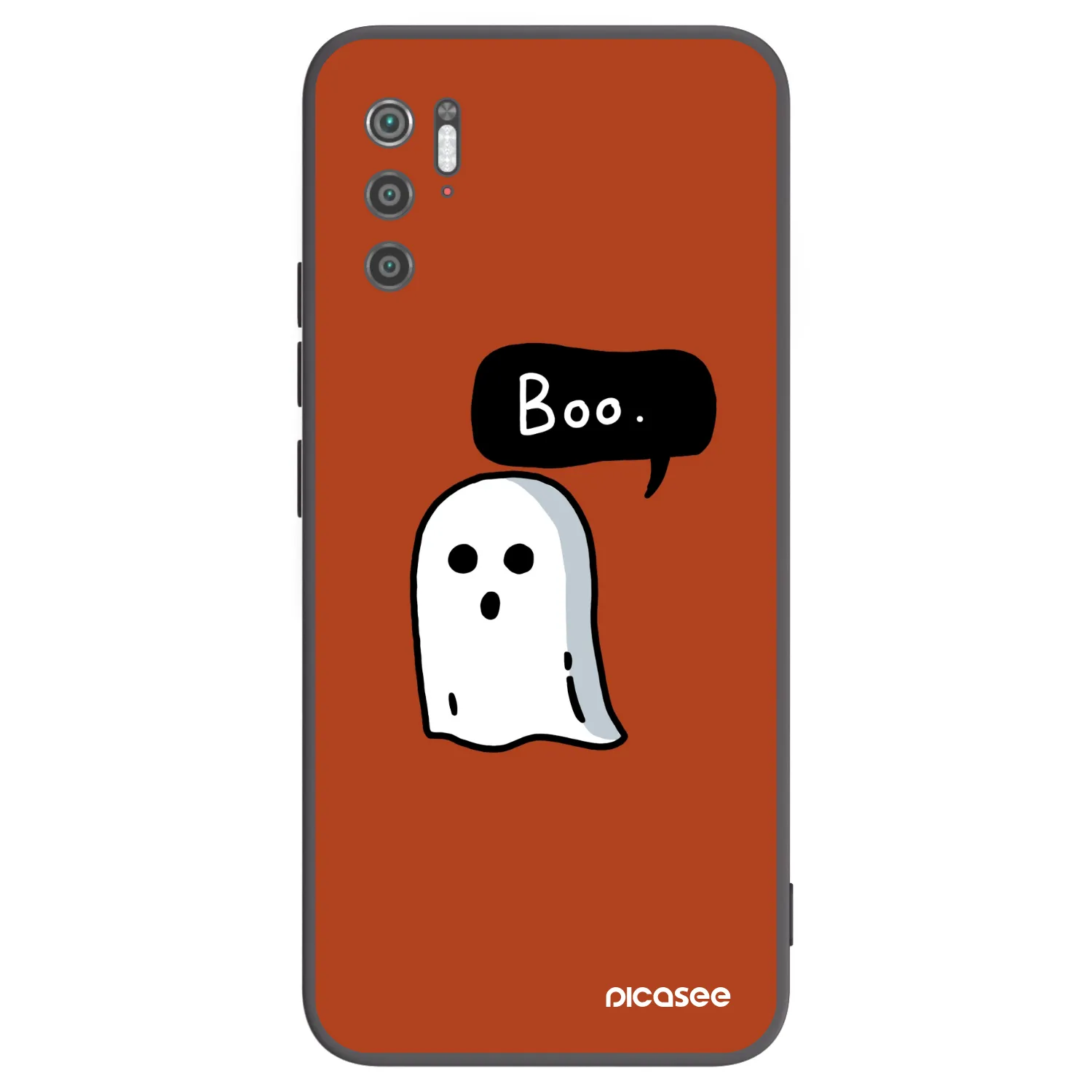 Picasee fekete szilikon tok az alábbi mobiltelefonokra Xiaomi Poco M3 Pro 5G - Boo