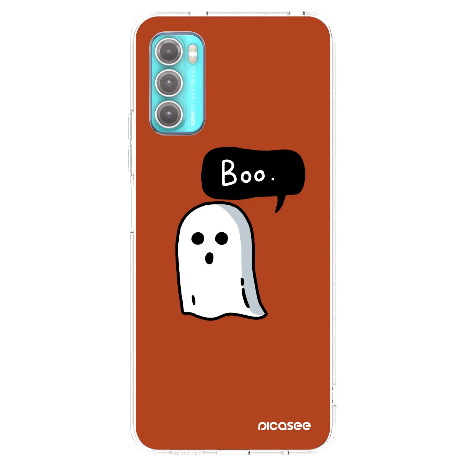 Picasee átlátszó szilikon tok az alábbi mobiltelefonokra Motorola Moto G60 - Boo