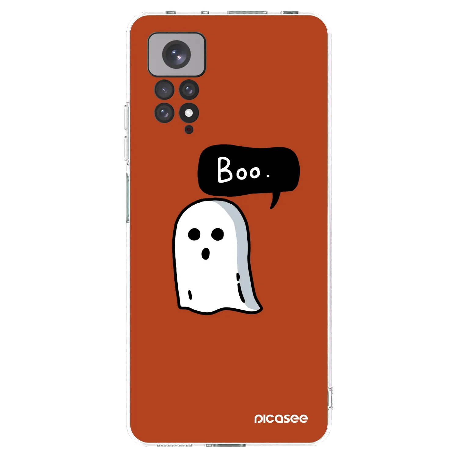 Picasee átlátszó szilikon tok az alábbi mobiltelefonokra Xiaomi Redmi Note 11S 4G - Boo