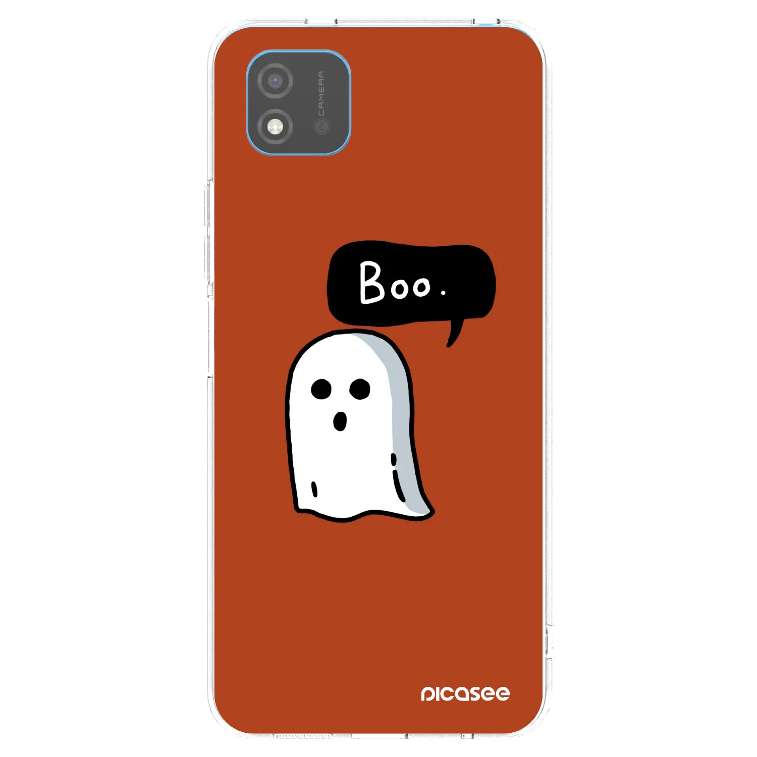 Picasee átlátszó szilikon tok az alábbi mobiltelefonokra Realme C11 (2021) - Boo