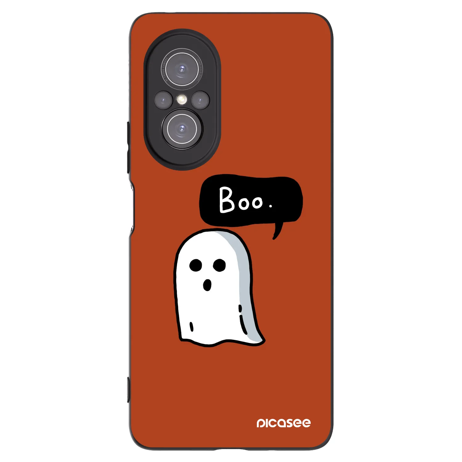 Picasee fekete szilikon tok az alábbi mobiltelefonokra Huawei Nova 9 SE - Boo