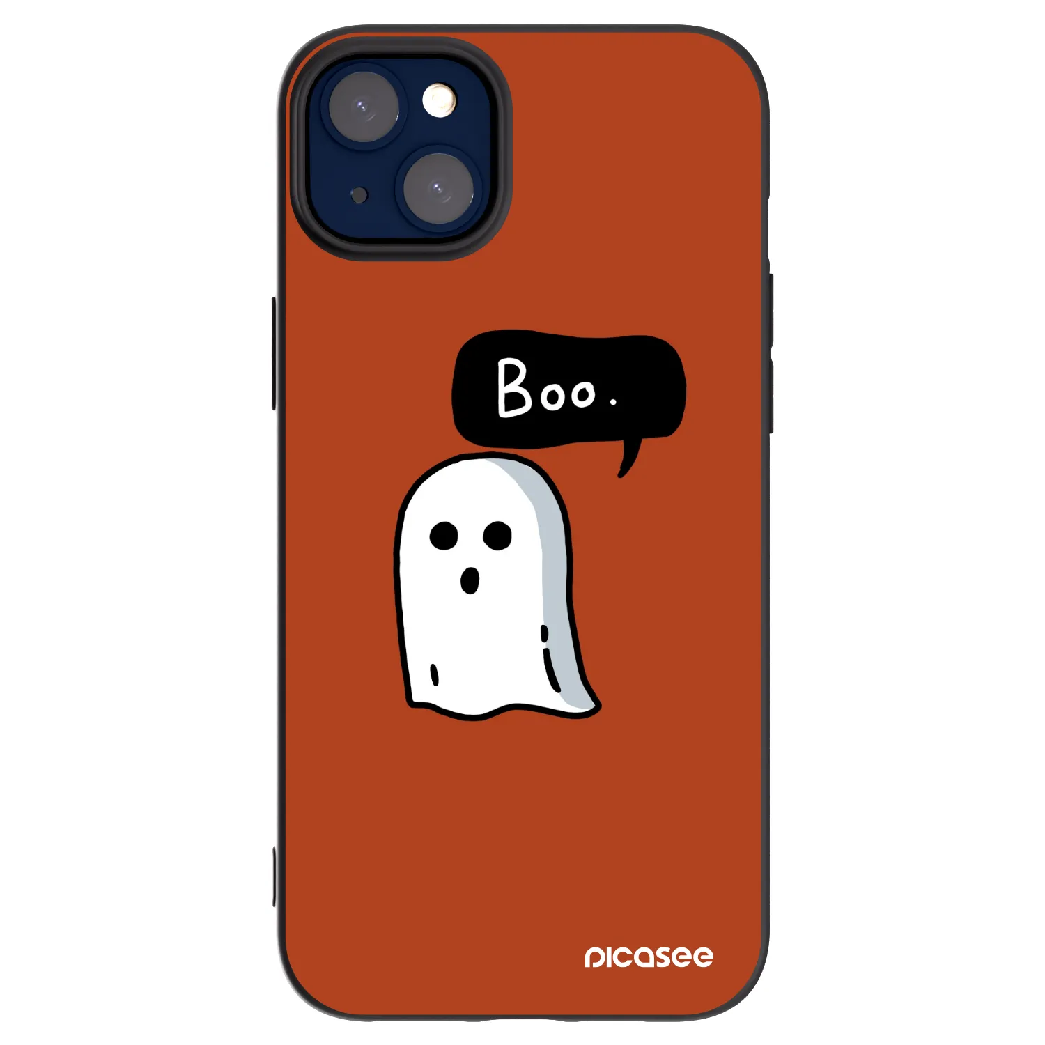 Picasee fekete szilikon tok az alábbi mobiltelefonokra Apple iPhone 14 Plus - Boo