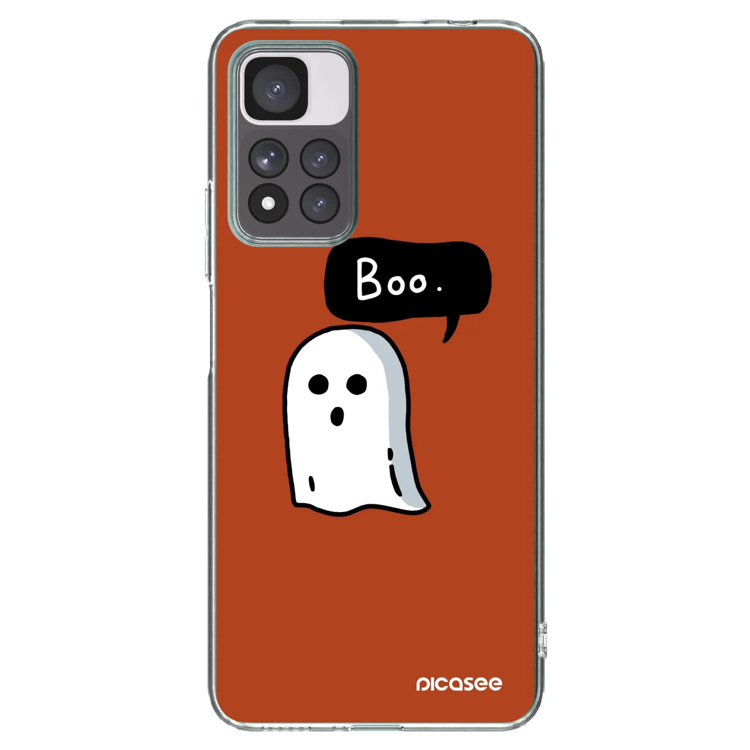 Picasee átlátszó szilikon tok az alábbi mobiltelefonokra Xiaomi Redmi Note 11 Pro+ 5G - Boo