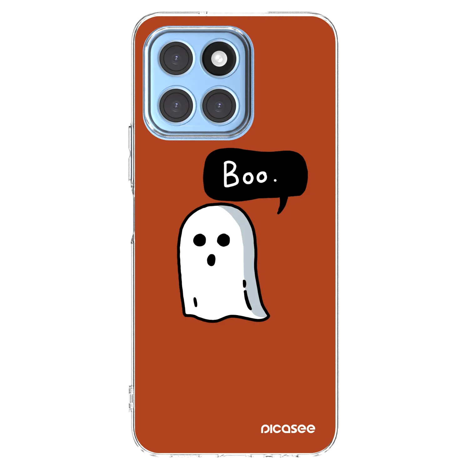 Picasee átlátszó szilikon tok az alábbi mobiltelefonokra Honor X8 5G - Boo
