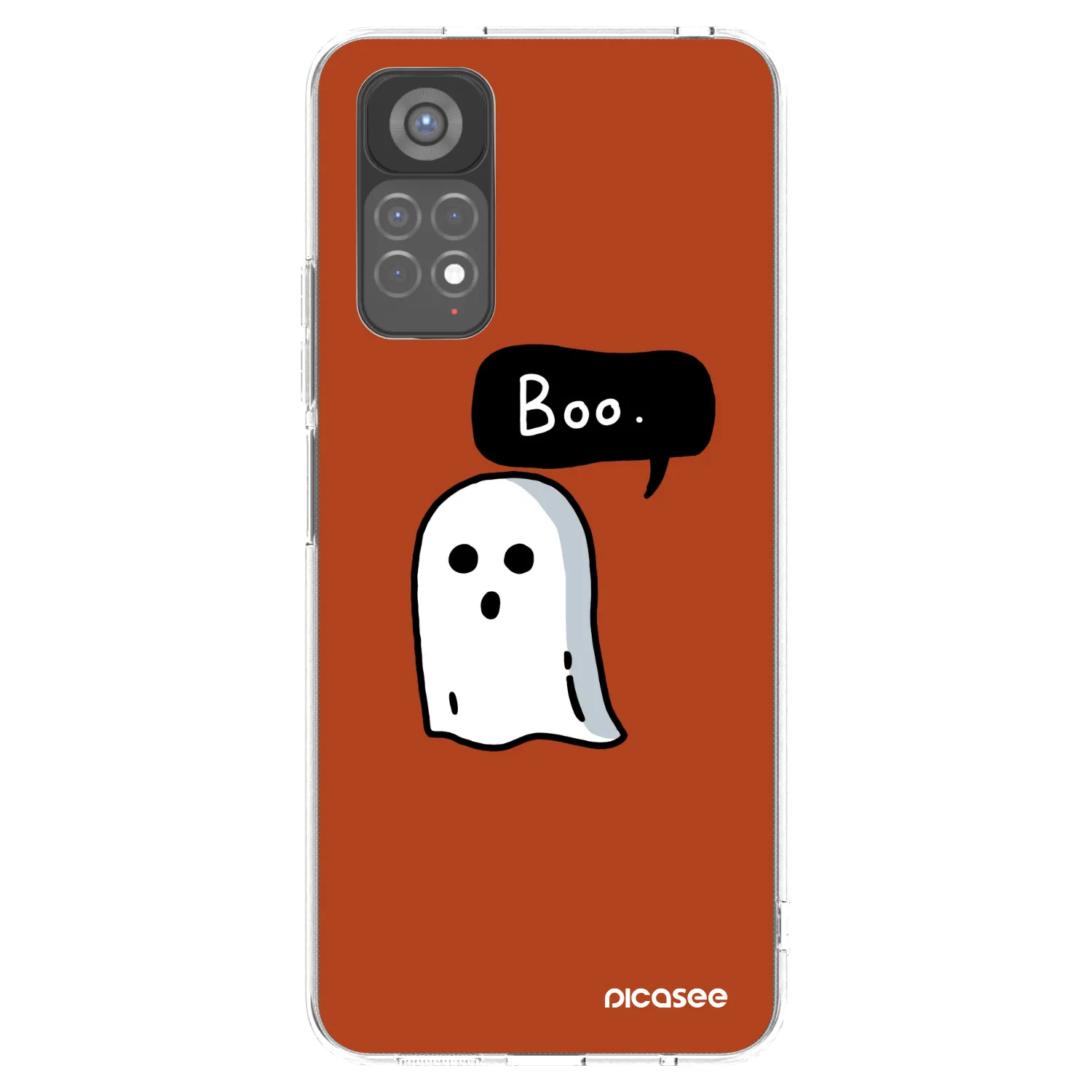 Picasee átlátszó szilikon tok az alábbi mobiltelefonokra Xiaomi Redmi Note 11S 5G - Boo