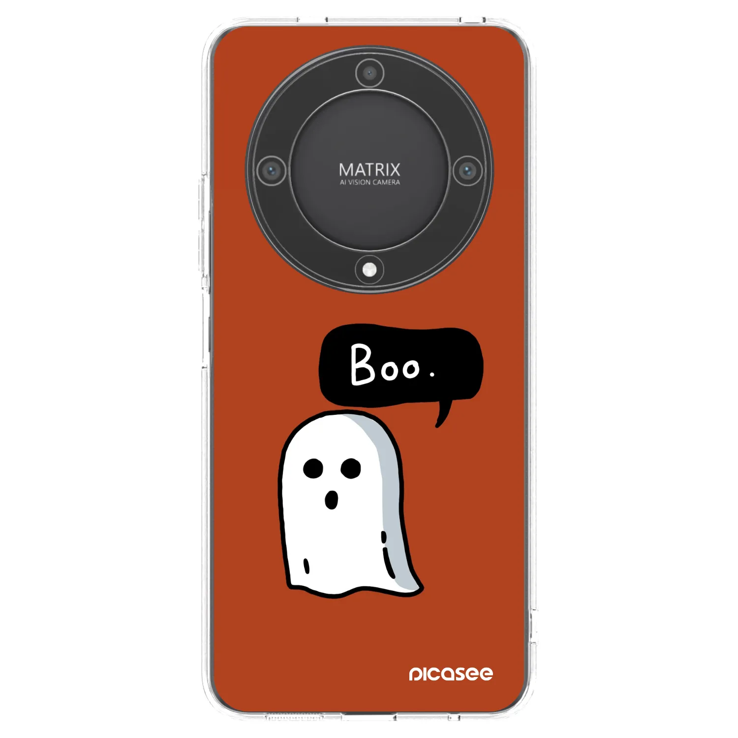 Picasee átlátszó szilikon tok az alábbi mobiltelefonokra Honor Magic5 Lite 5G - Boo