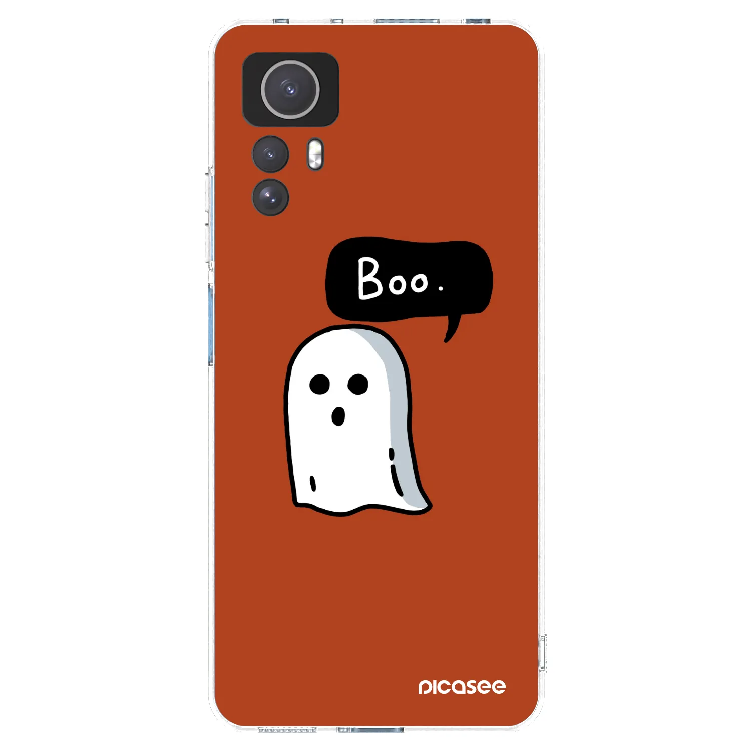 Picasee átlátszó szilikon tok az alábbi mobiltelefonokra Xiaomi Redmi Note 12S - Boo