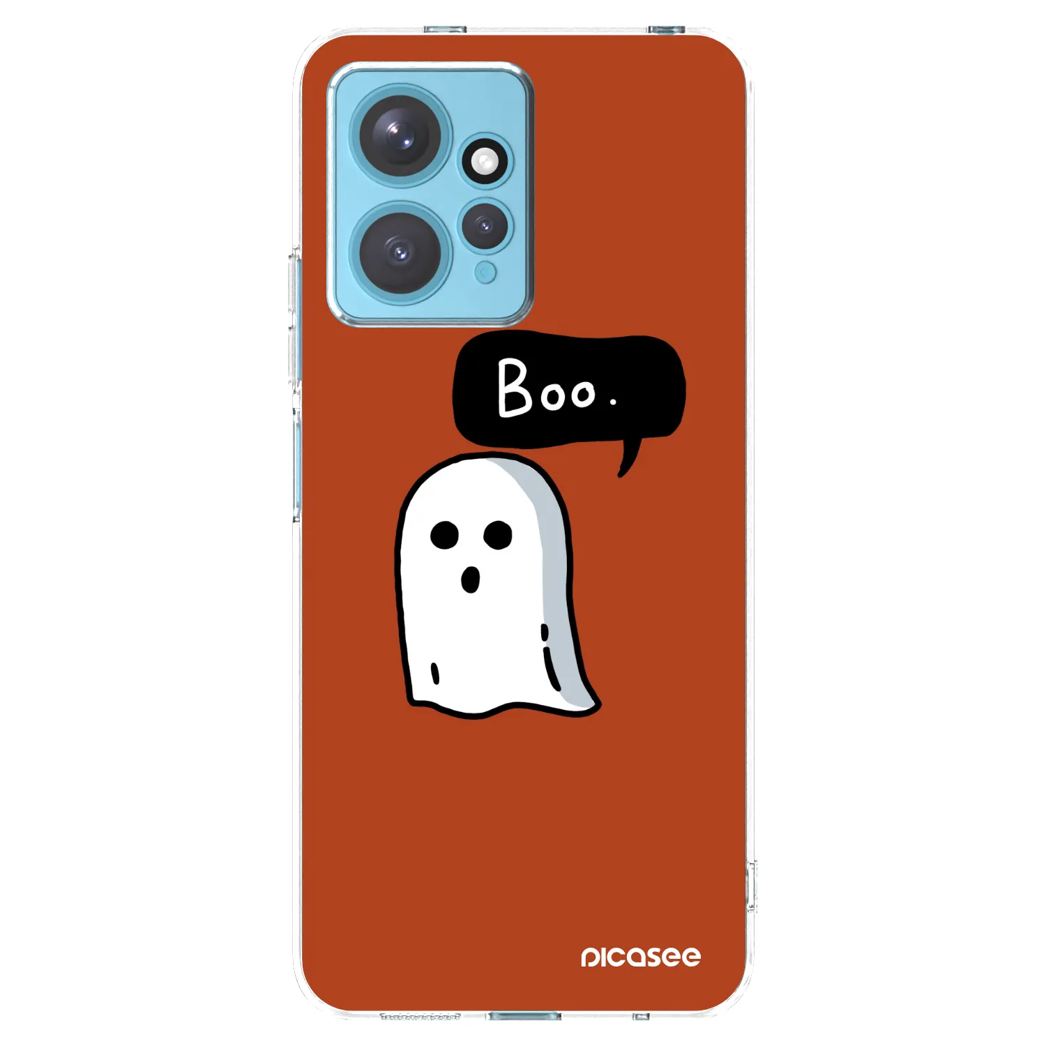 Picasee átlátszó szilikon tok az alábbi mobiltelefonokra Xiaomi Redmi Note 12 4G - Boo