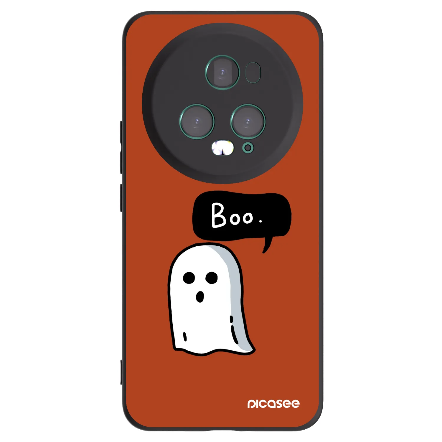 Picasee fekete szilikon tok az alábbi mobiltelefonokra Honor Magic5 Pro - Boo