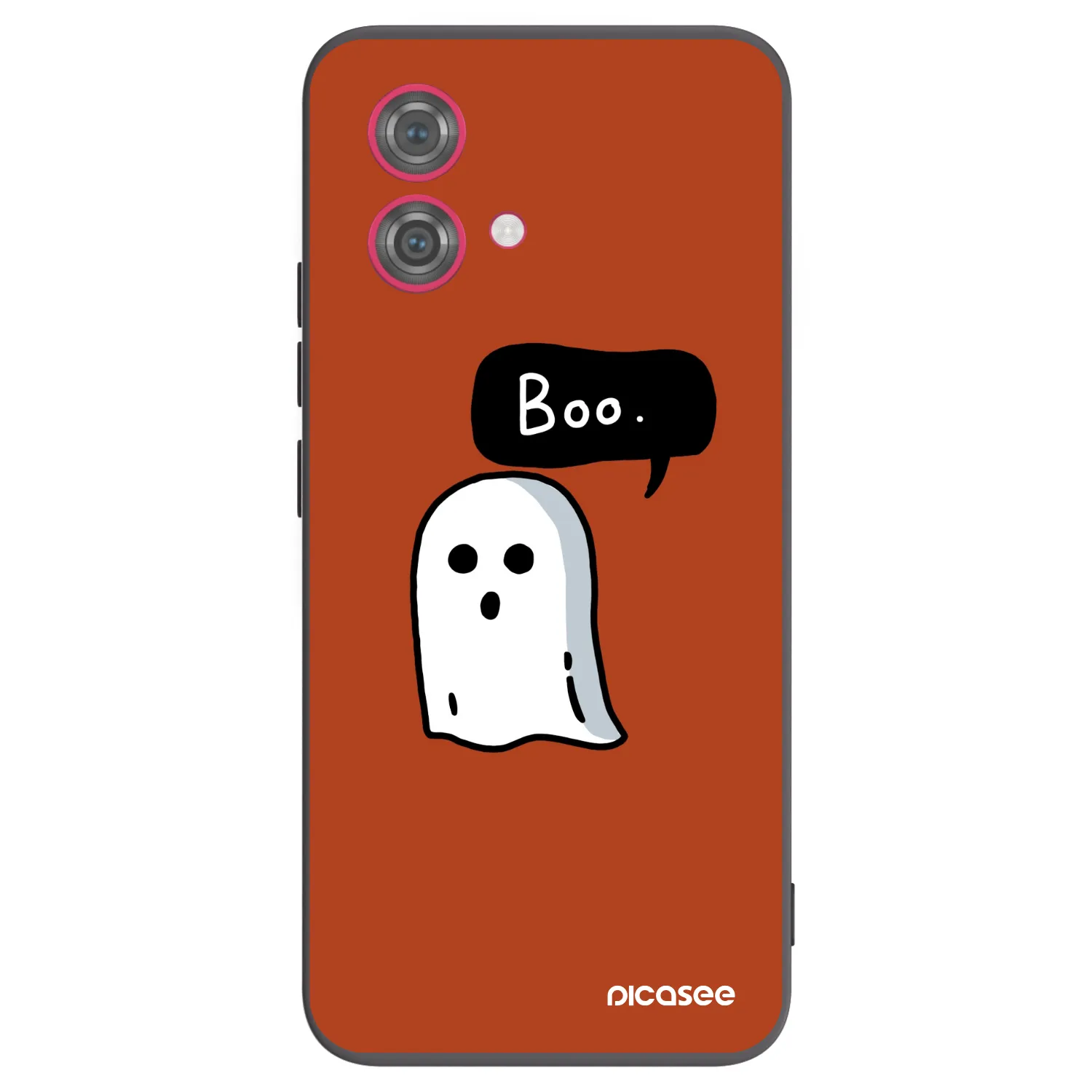 Picasee fekete szilikon tok az alábbi mobiltelefonokra Motorola Moto G84 5G - Boo