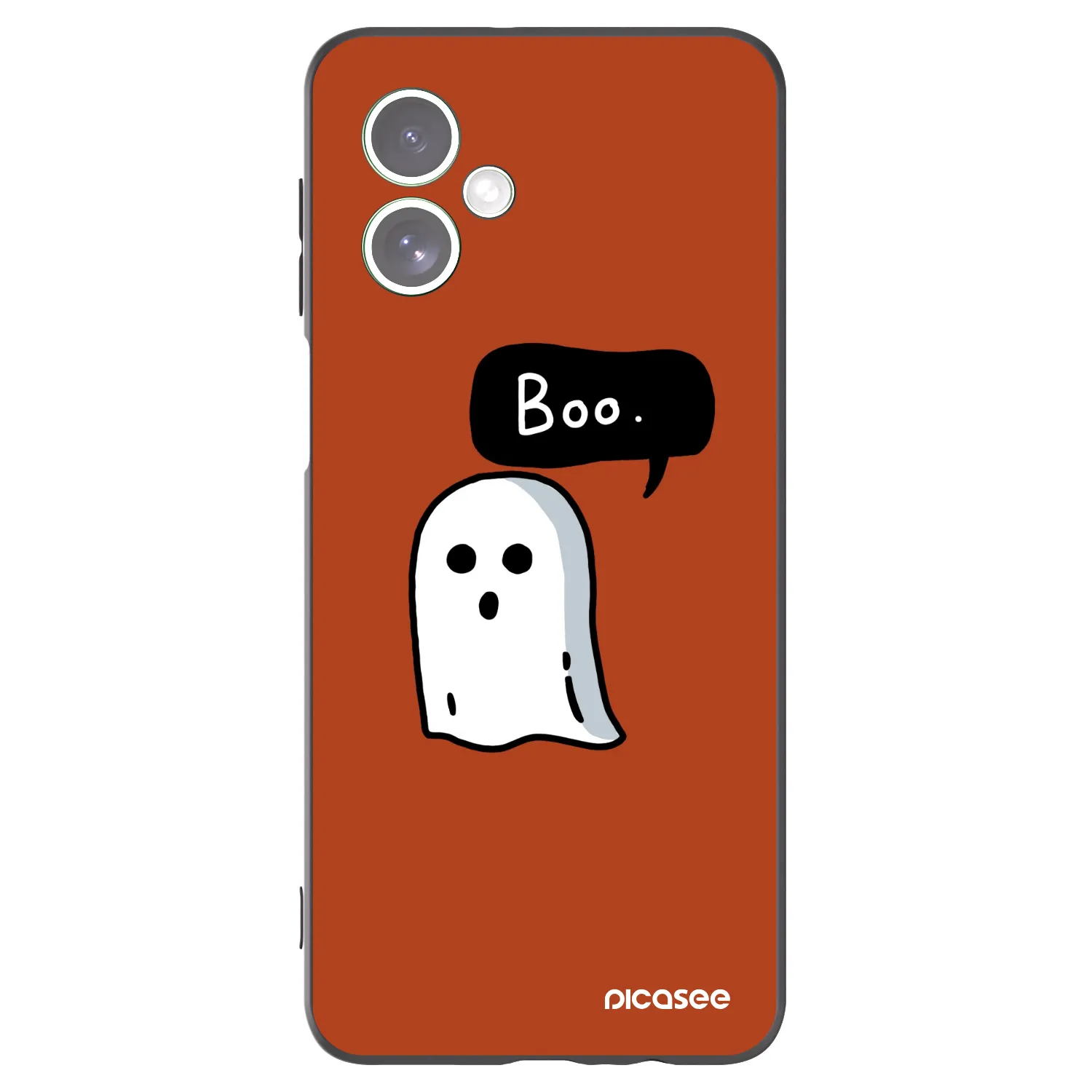 Picasee fekete szilikon tok az alábbi mobiltelefonokra Motorola Moto G54 5G - Boo