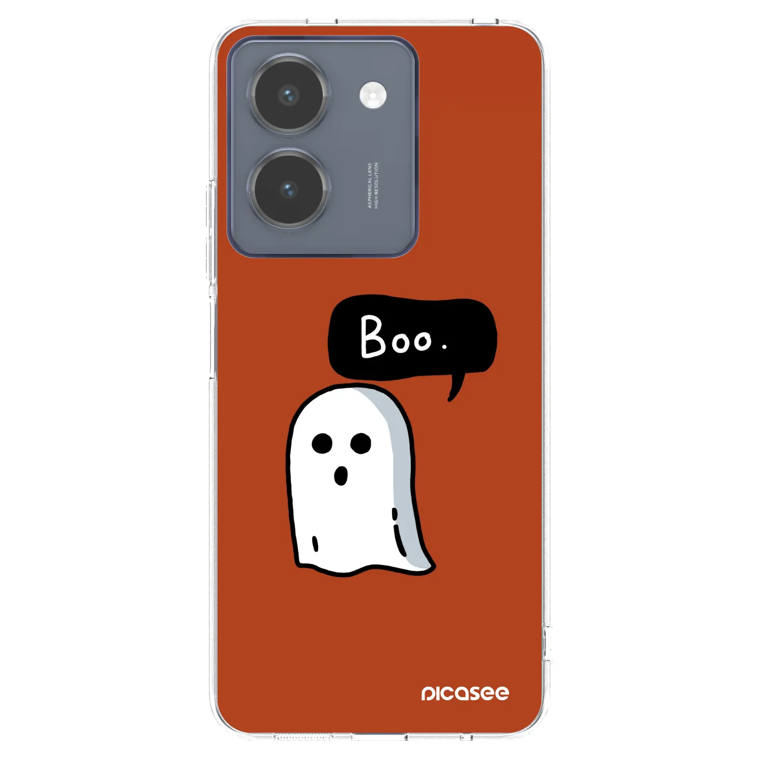 Picasee átlátszó szilikon tok az alábbi mobiltelefonokra Vivo Y36 4G - Boo