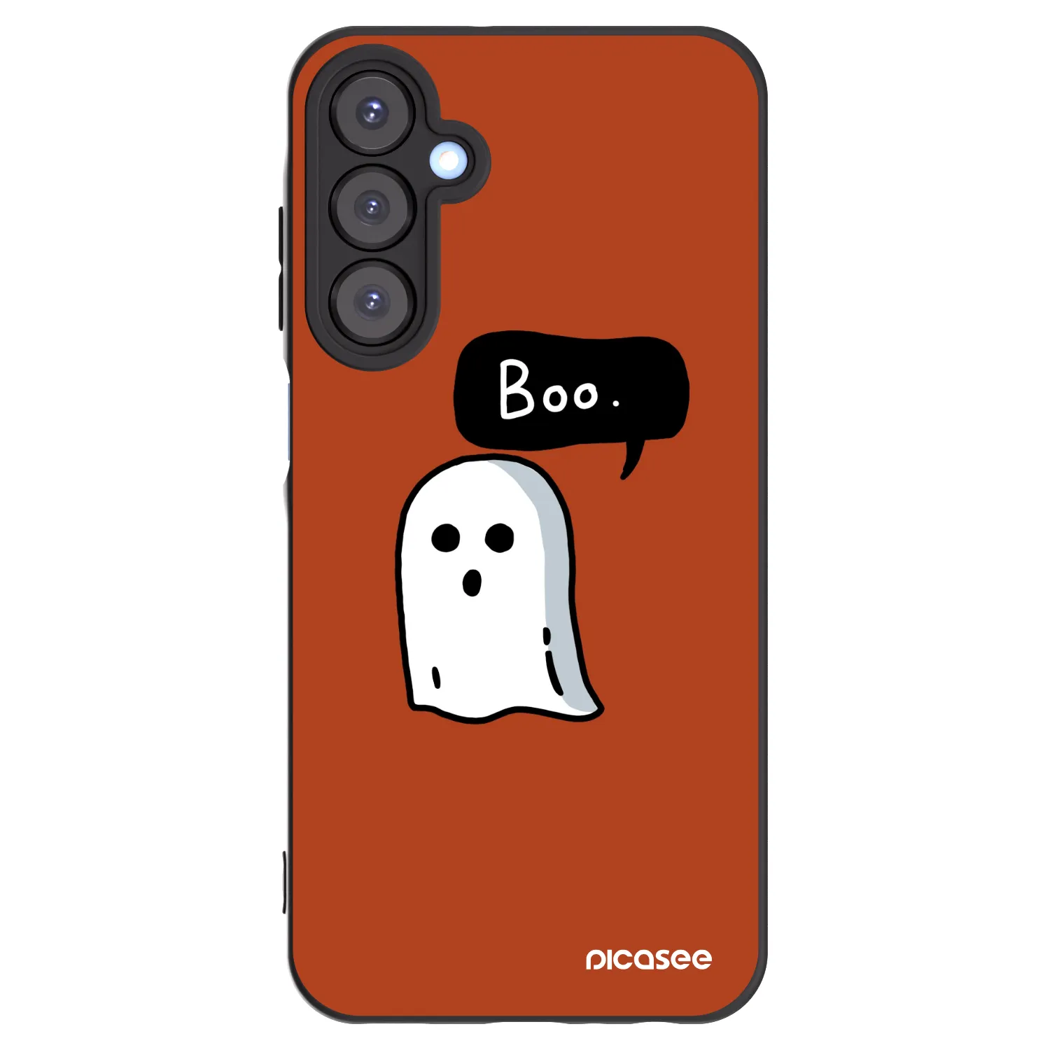 Picasee fekete szilikon tok az alábbi mobiltelefonokra Samsung Galaxy A25 A256B 5G - Boo