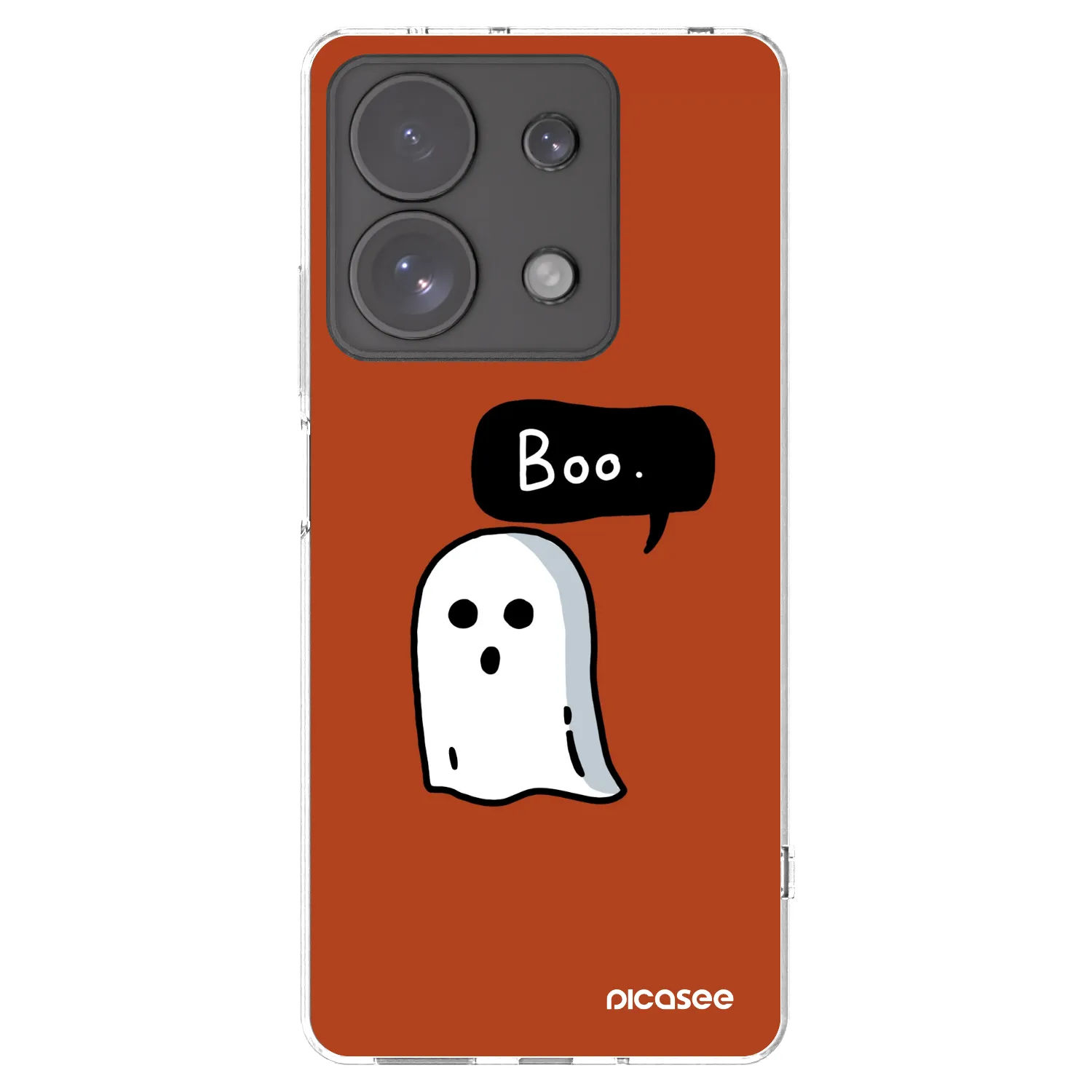 Picasee átlátszó szilikon tok az alábbi mobiltelefonokra Xiaomi Redmi Note 13 Pro 4G - Boo
