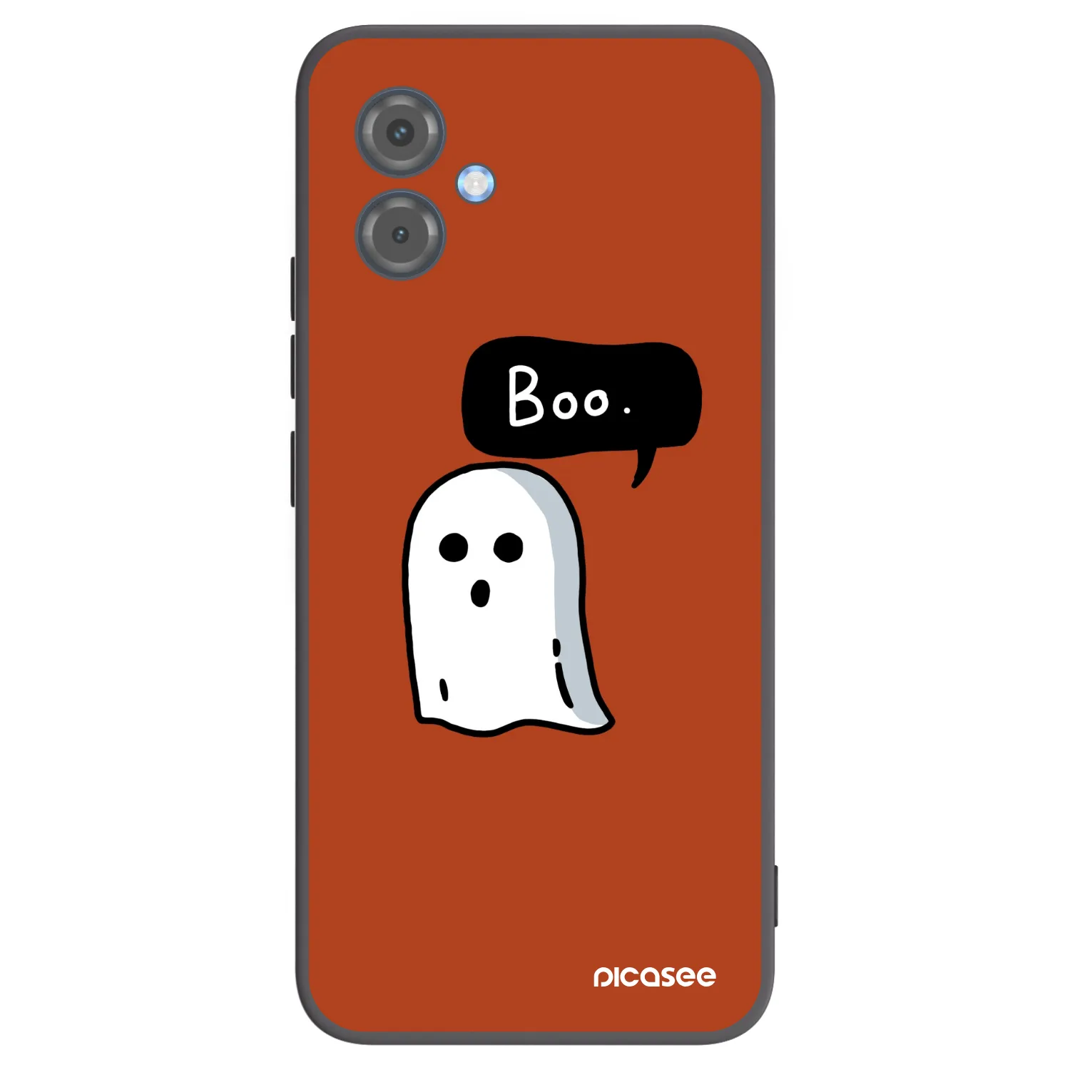 Picasee fekete szilikon tok az alábbi mobiltelefonokra Motorola Moto G14 - Boo