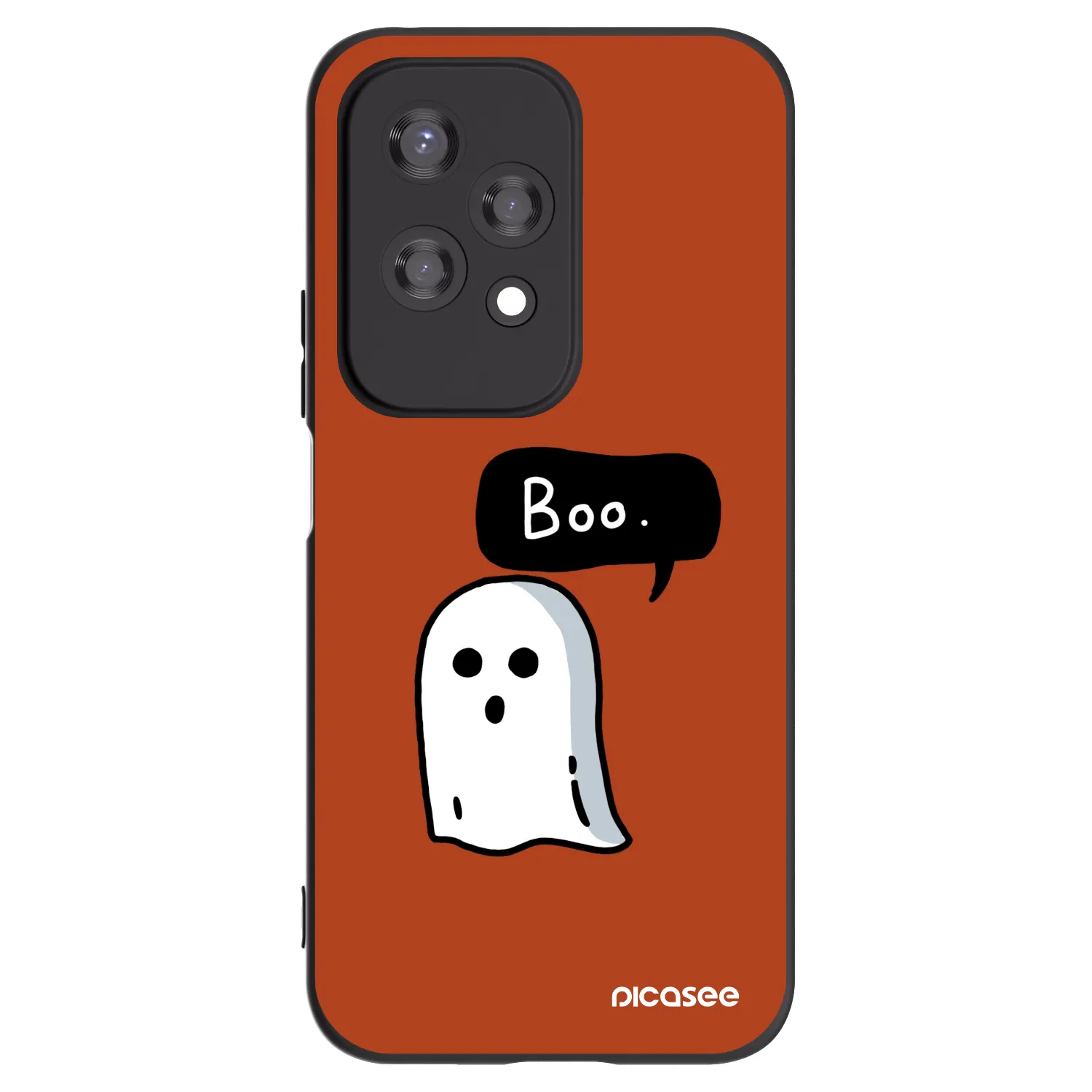 Picasee fekete szilikon tok az alábbi mobiltelefonokra Honor 200 Lite - Boo