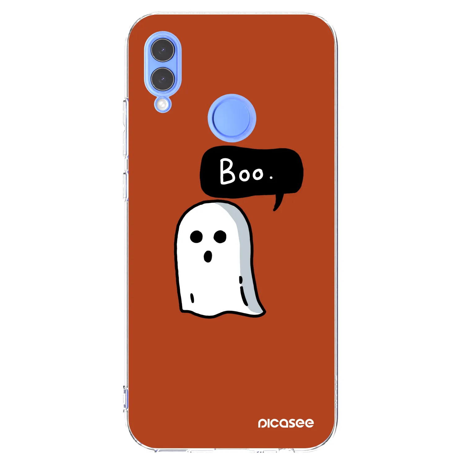 Picasee átlátszó szilikon tok az alábbi mobiltelefonokra Huawei P Smart 2019 - Boo