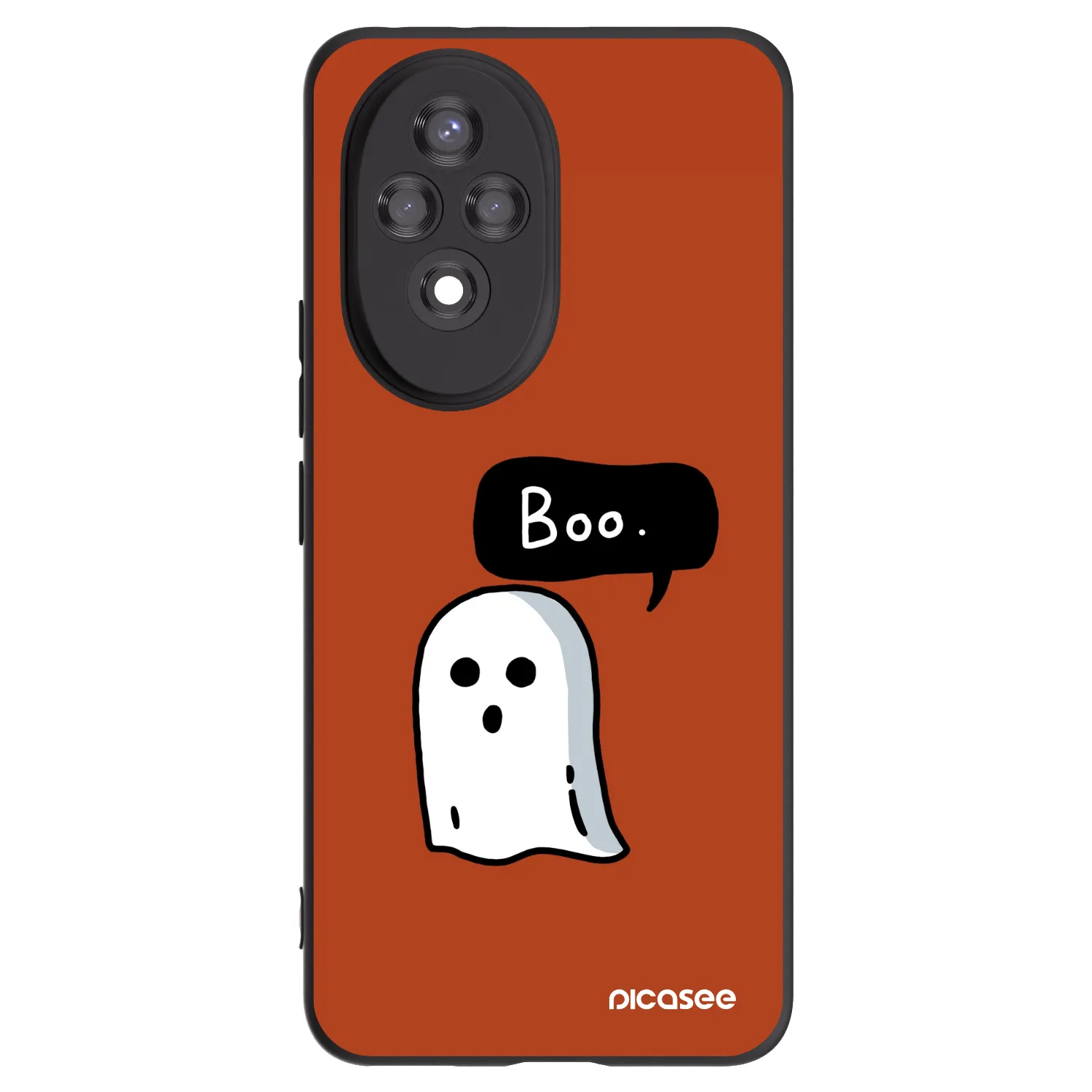 Picasee fekete szilikon tok az alábbi mobiltelefonokra Honor 200 5G - Boo