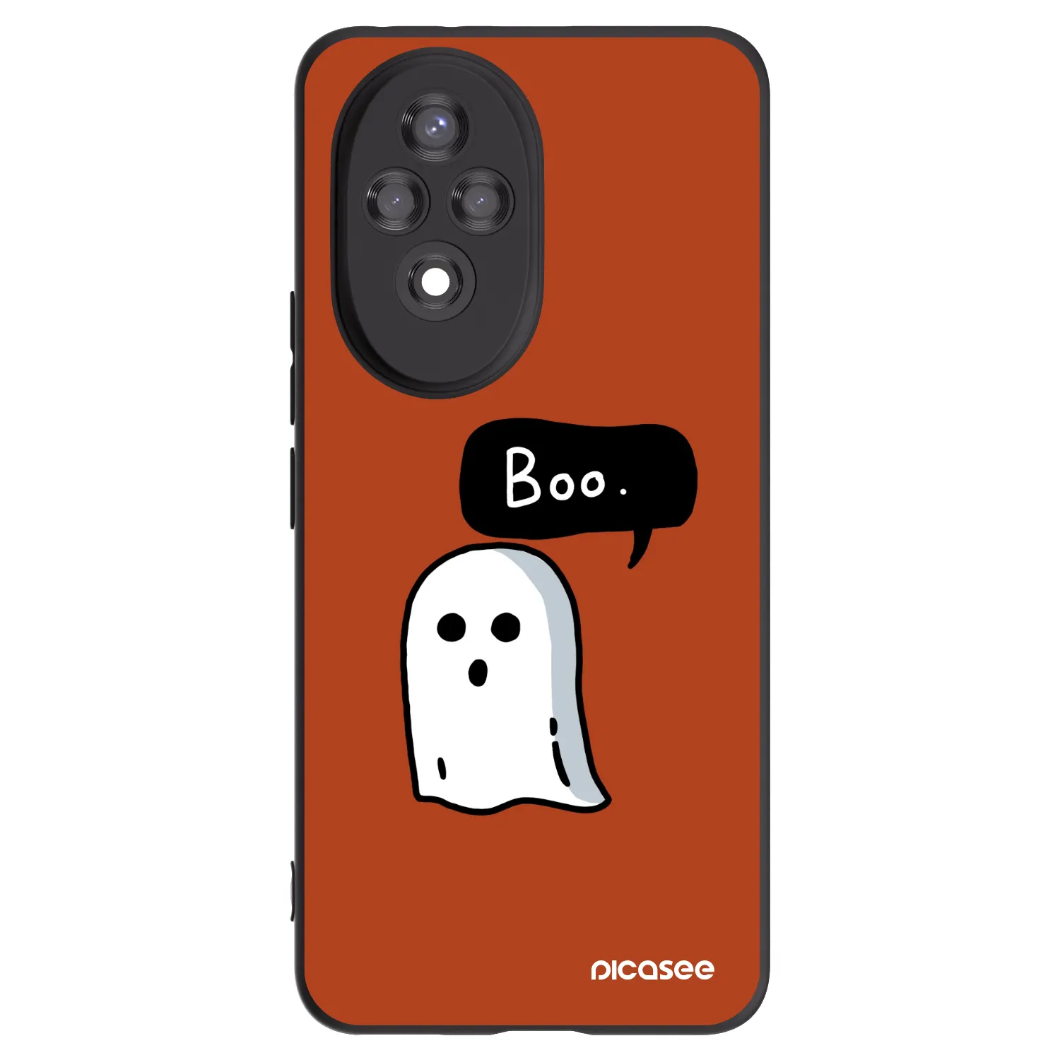 Picasee fekete szilikon tok az alábbi mobiltelefonokra Honor 200 Pro 5G - Boo