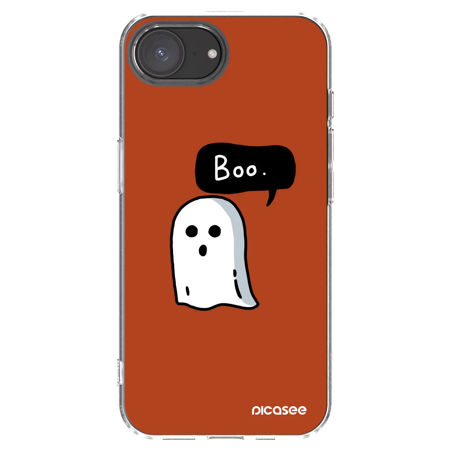 Picasee átlátszó szilikon tok az alábbi mobiltelefonokra Apple iPhone 16e - Boo