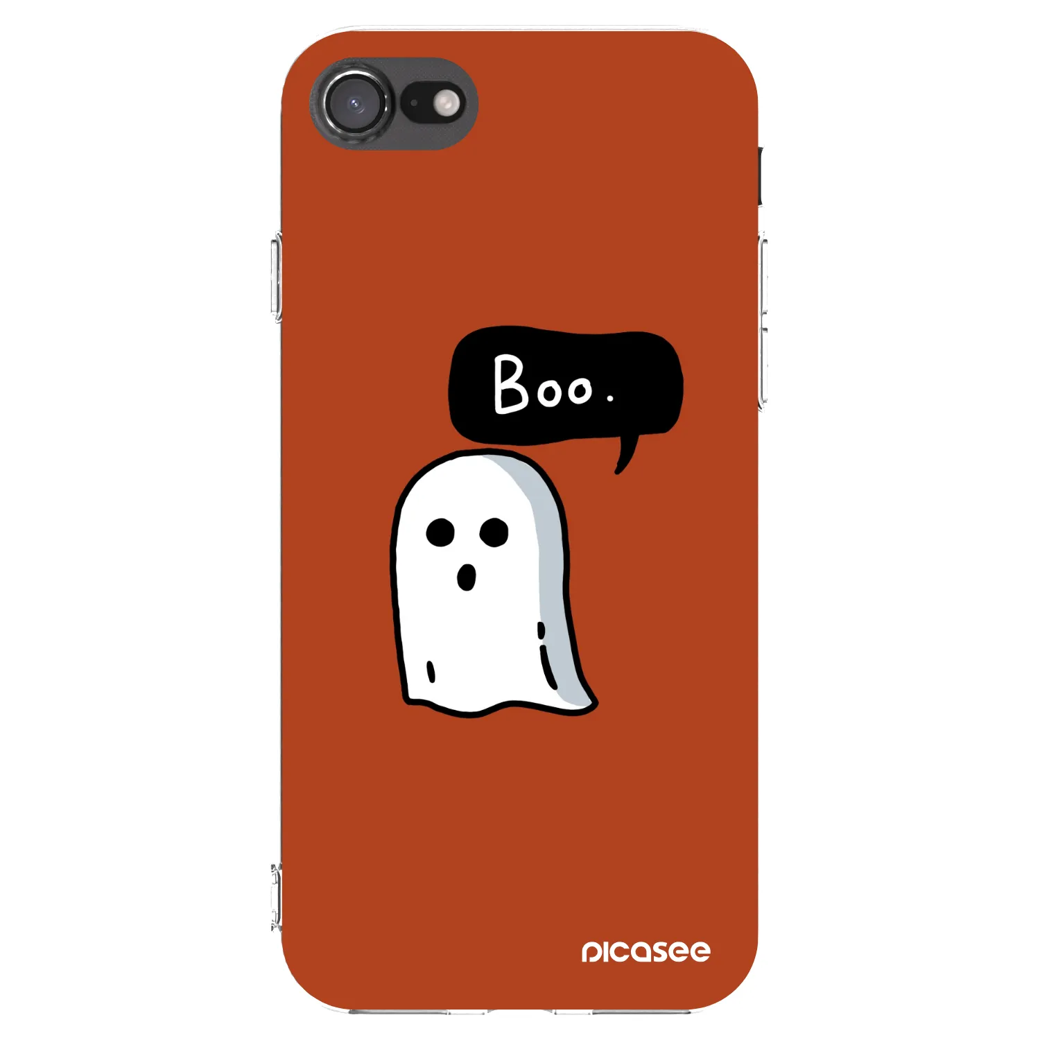 Picasee átlátszó szilikon tok az alábbi mobiltelefonokra Apple iPhone 7 - Boo