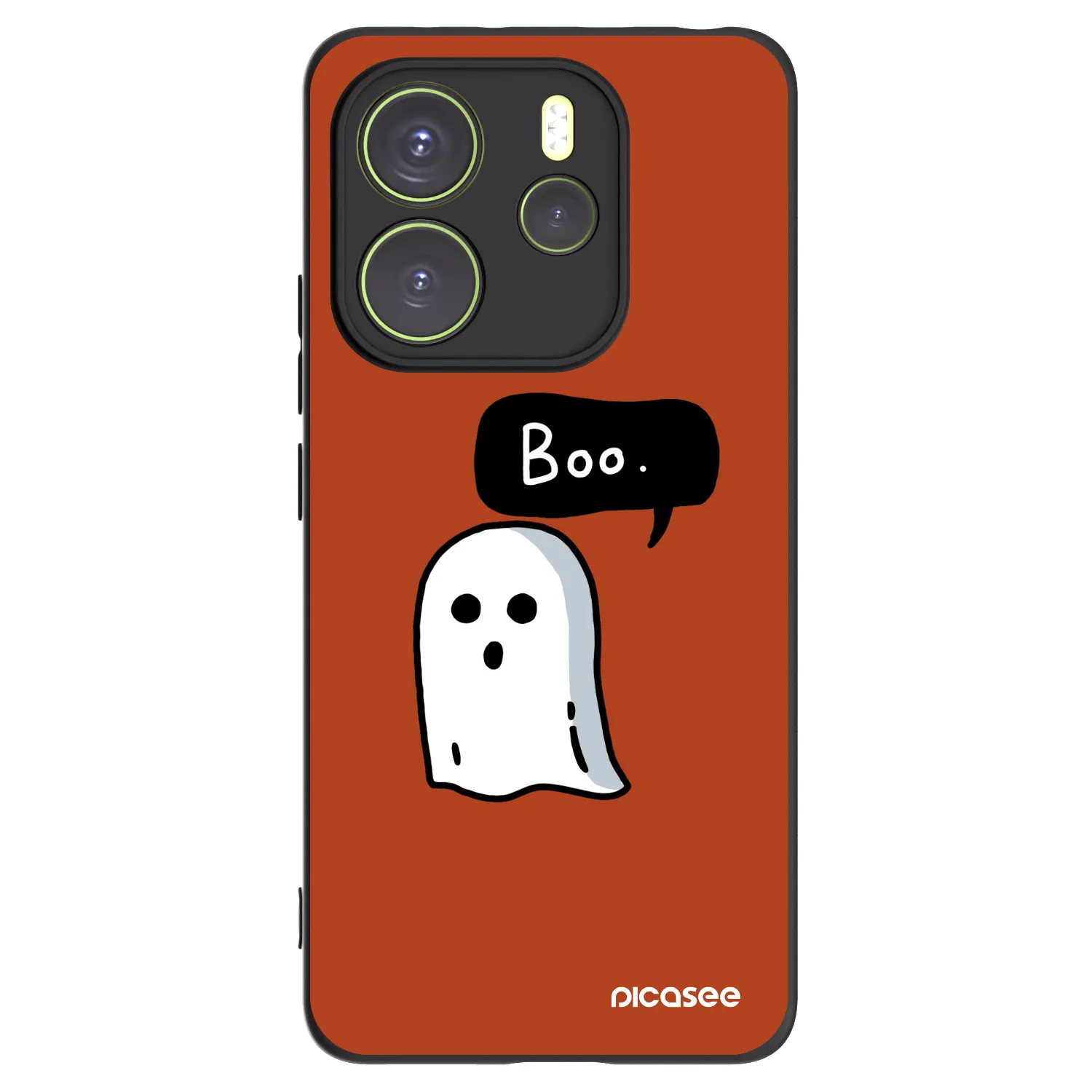Picasee fekete szilikon tok az alábbi mobiltelefonokra Xiaomi Redmi Note 14 4G - Boo