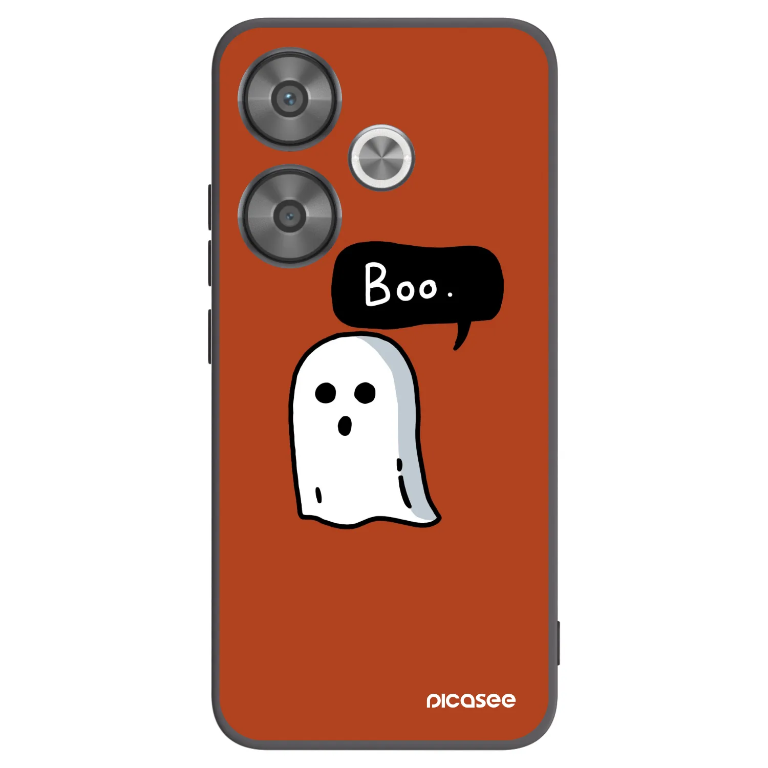 Picasee fekete szilikon tok az alábbi mobiltelefonokra Xiaomi Poco F6 - Boo