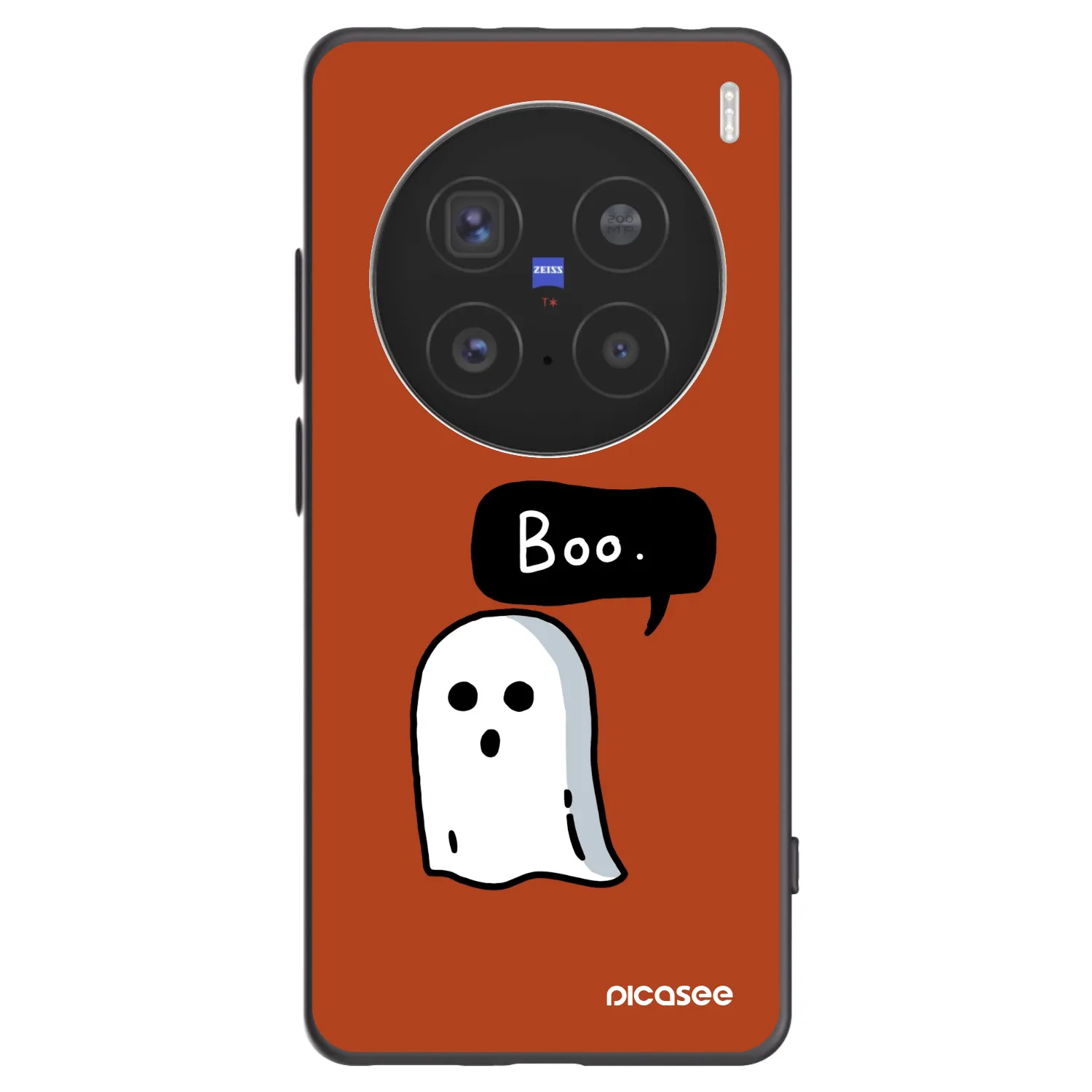 Picasee fekete szilikon tok az alábbi mobiltelefonokra Vivo X200 Pro - Boo