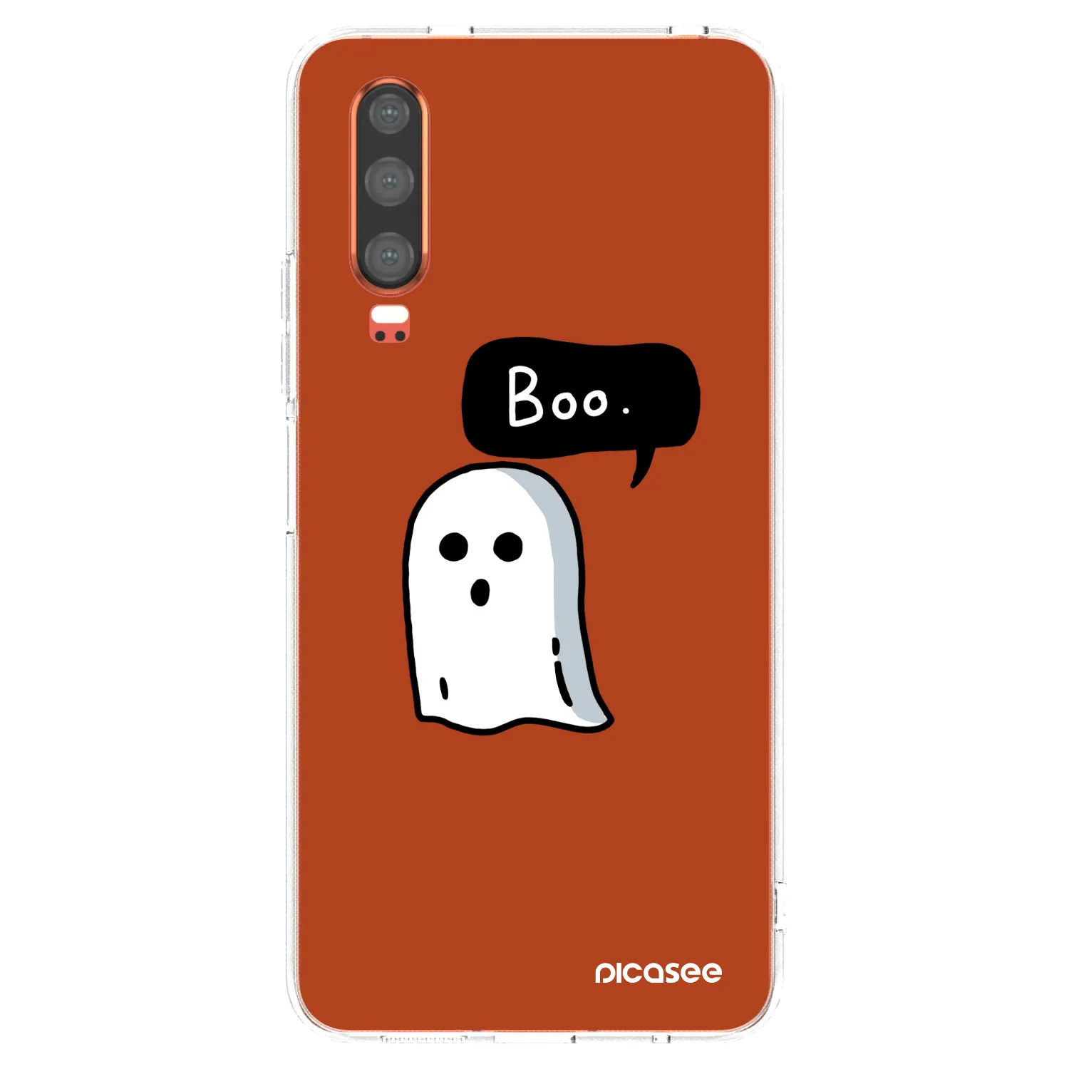 Picasee átlátszó szilikon tok az alábbi mobiltelefonokra Huawei P30 - Boo