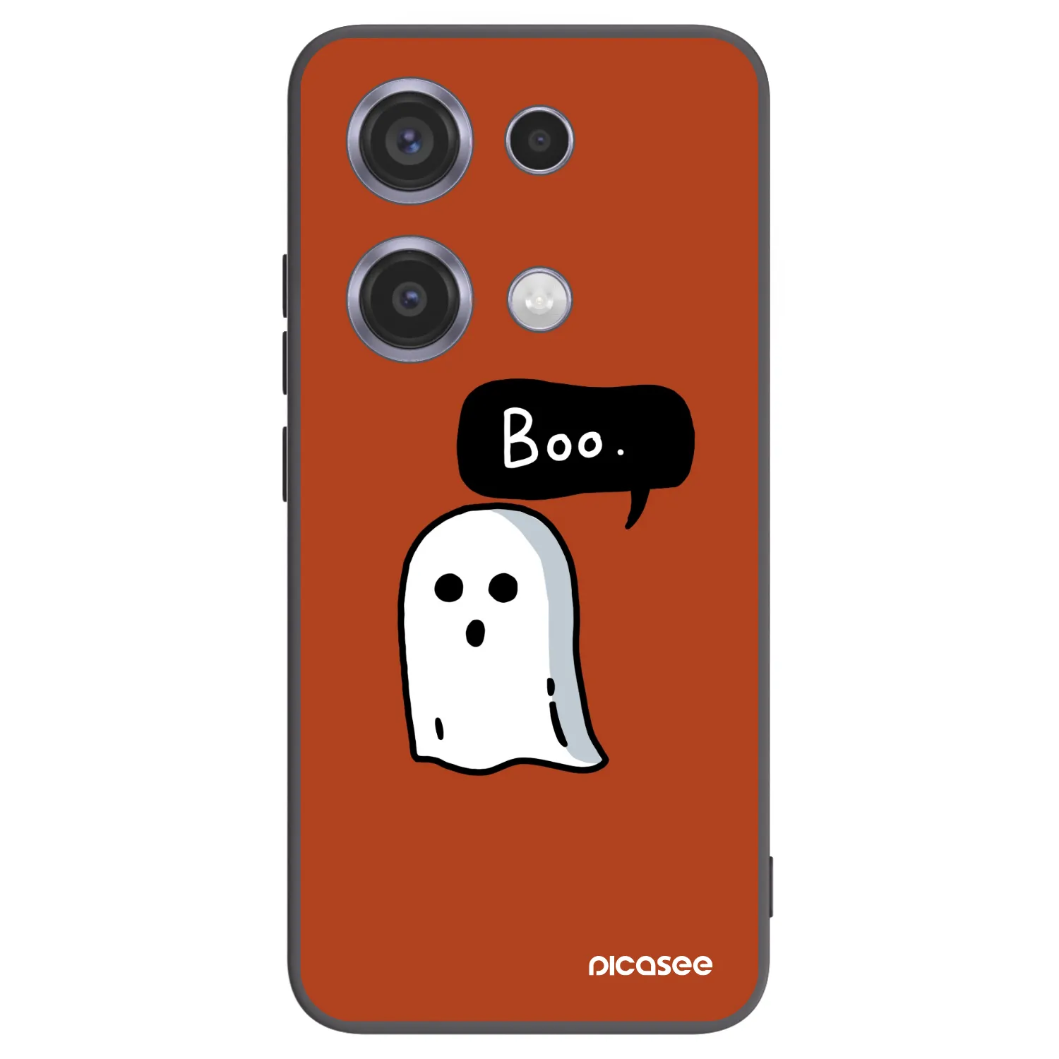 Picasee fekete szilikon tok az alábbi mobiltelefonokra Xiaomi Redmi Note 14S - Boo