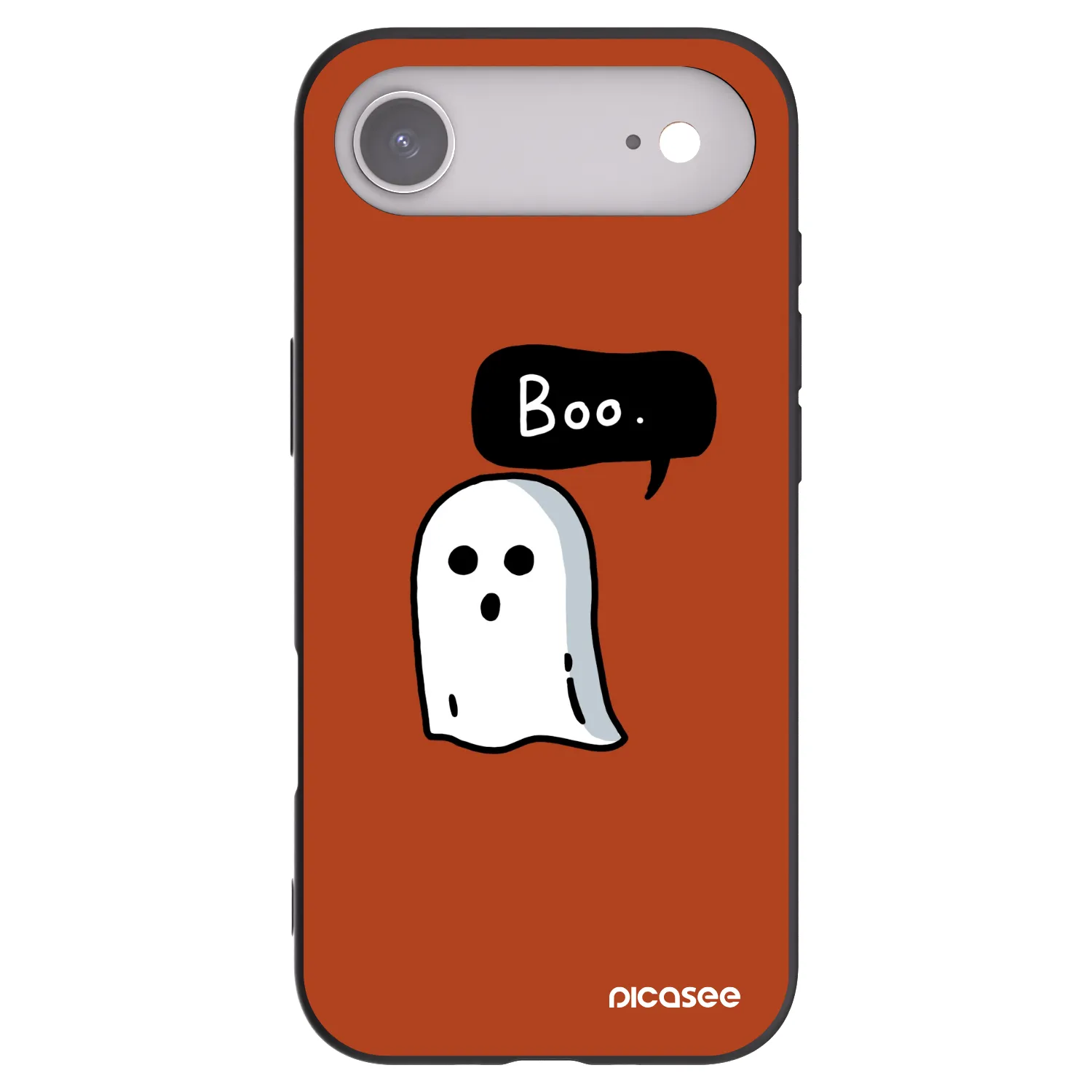 Picasee fekete szilikon tok az alábbi mobiltelefonokra Apple iPhone Air - Boo