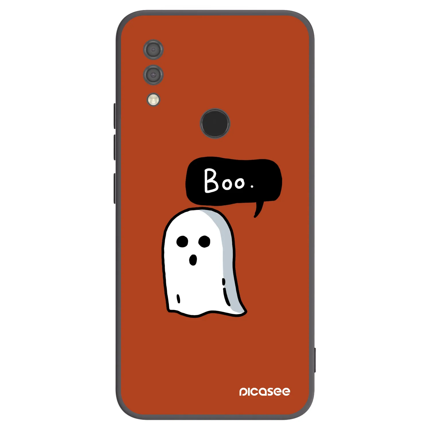 Picasee fekete szilikon tok az alábbi mobiltelefonokra Xiaomi Redmi 7 - Boo