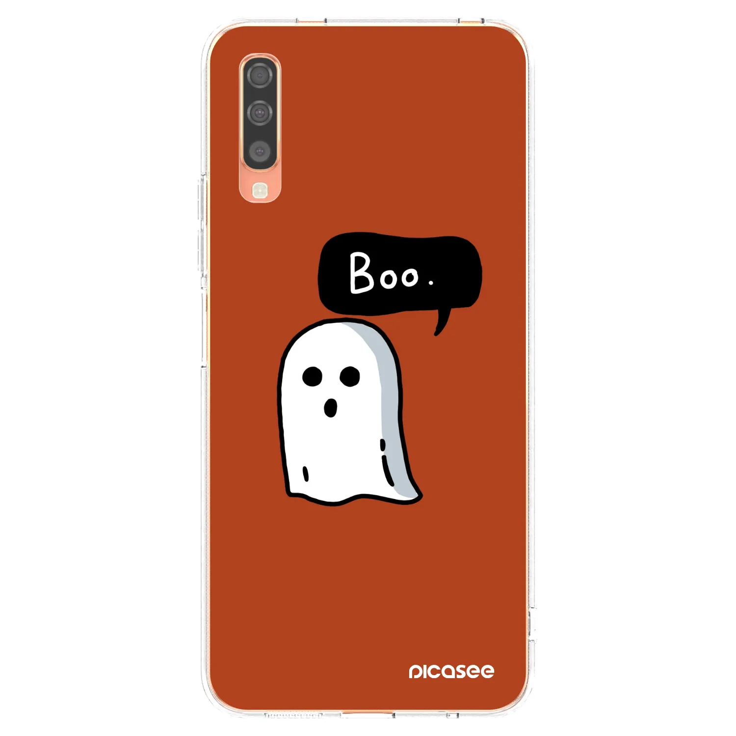 Picasee átlátszó szilikon tok az alábbi mobiltelefonokra Samsung Galaxy A70 A705F - Boo
