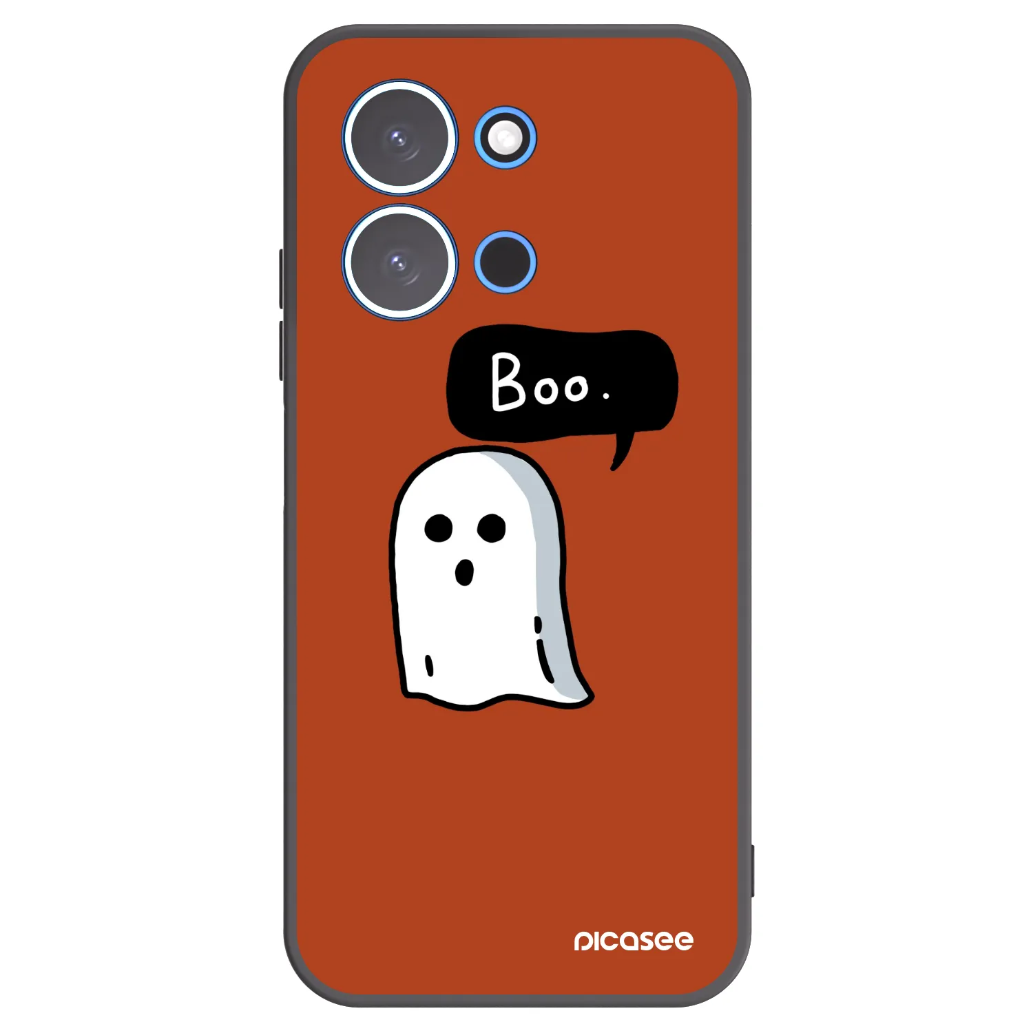Picasee fekete szilikon tok az alábbi mobiltelefonokra Xiaomi Redmi 15C 4G - Boo