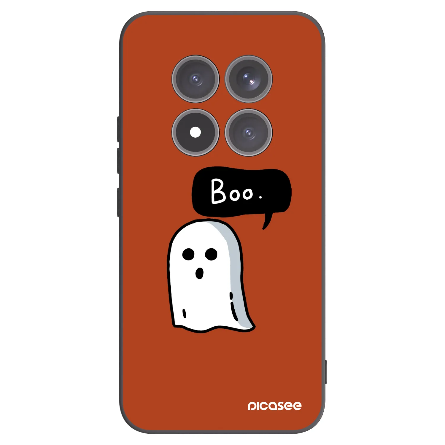 Picasee fekete szilikon tok az alábbi mobiltelefonokra Xiaomi Redmi Note 15 Pro+ - Boo