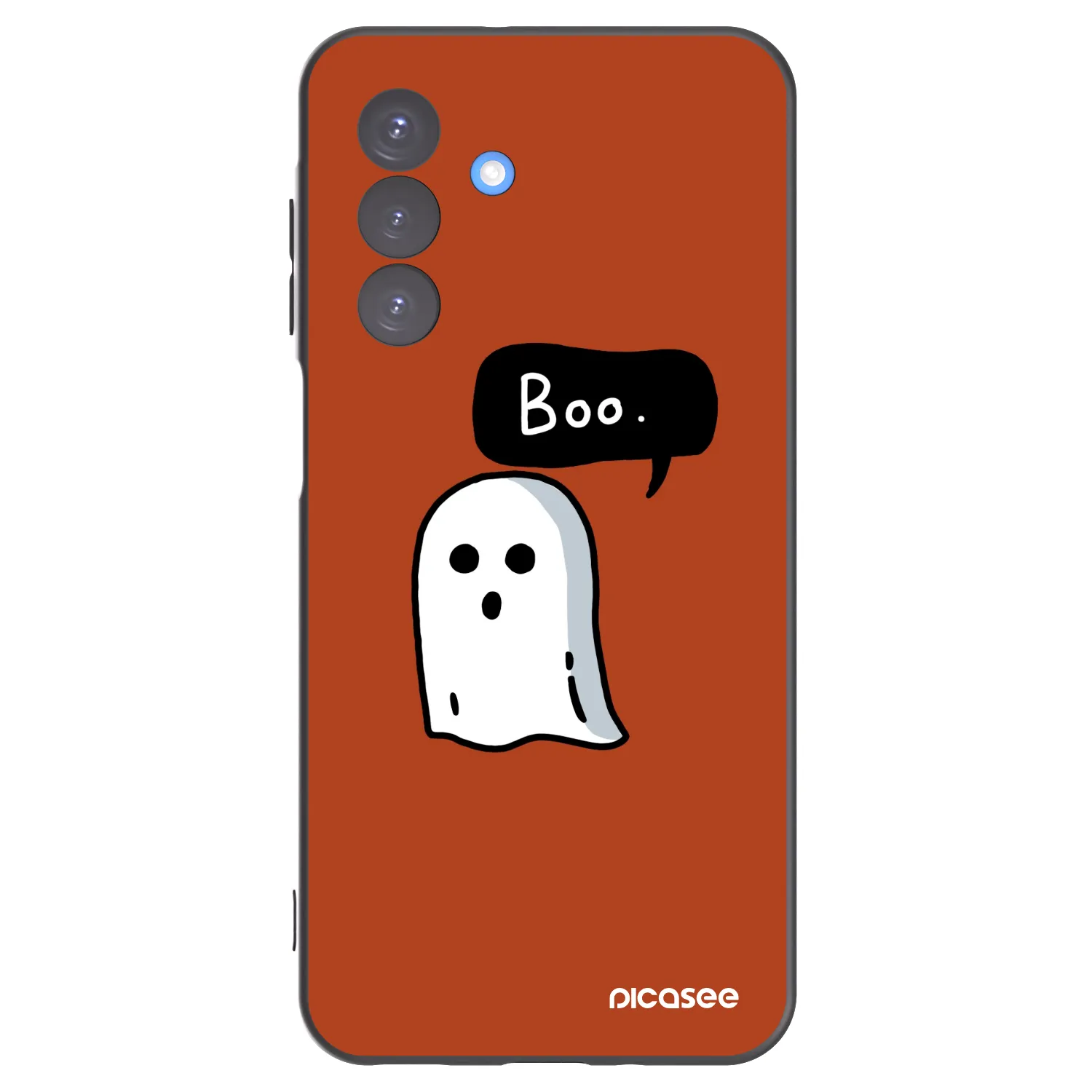 Picasee fekete szilikon tok az alábbi mobiltelefonokra Samsung Galaxy A17 5G - Boo