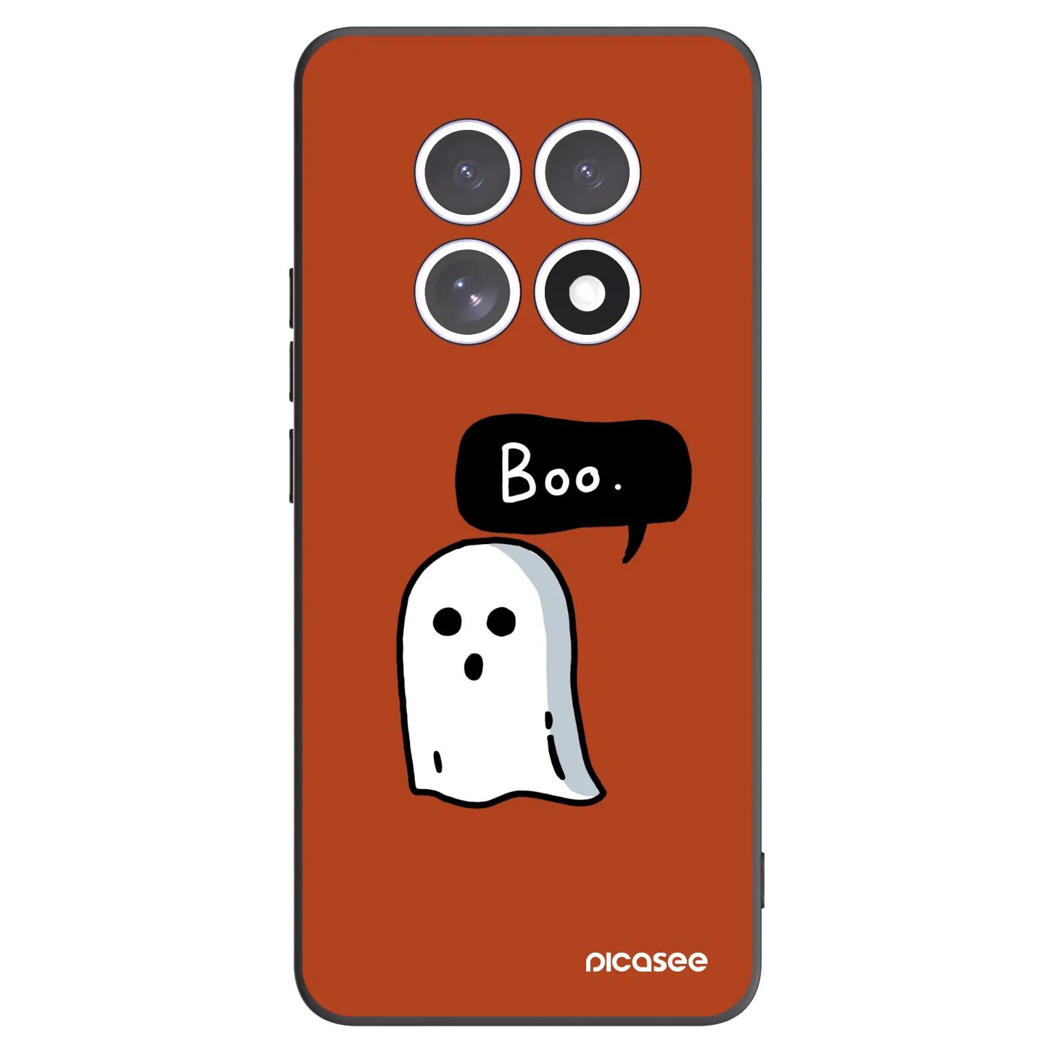 Picasee fekete szilikon tok az alábbi mobiltelefonokra Xiaomi Redmi Note 15 4G - Boo