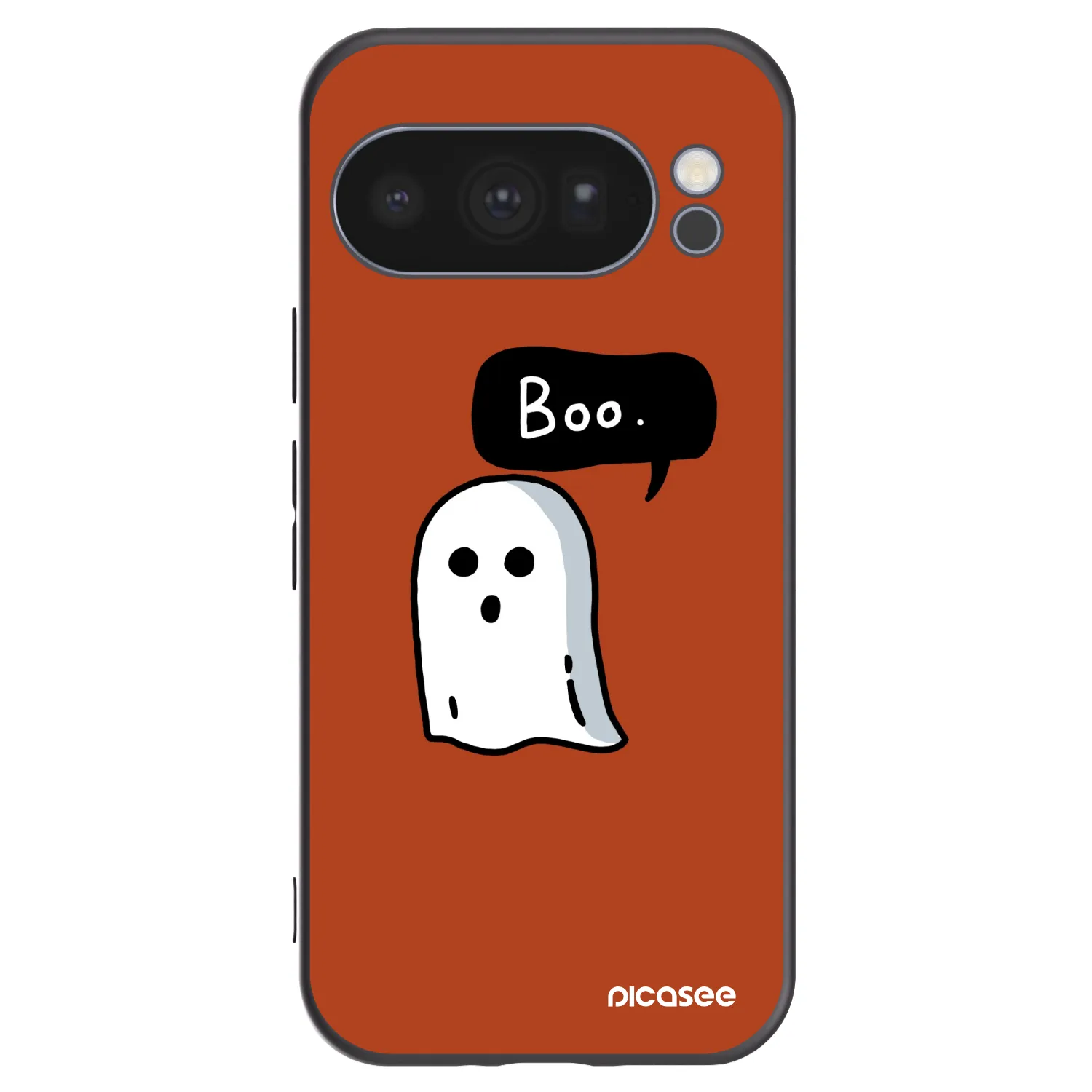 Picasee fekete szilikon tok az alábbi mobiltelefonokra Google Pixel 10 Pro - Boo