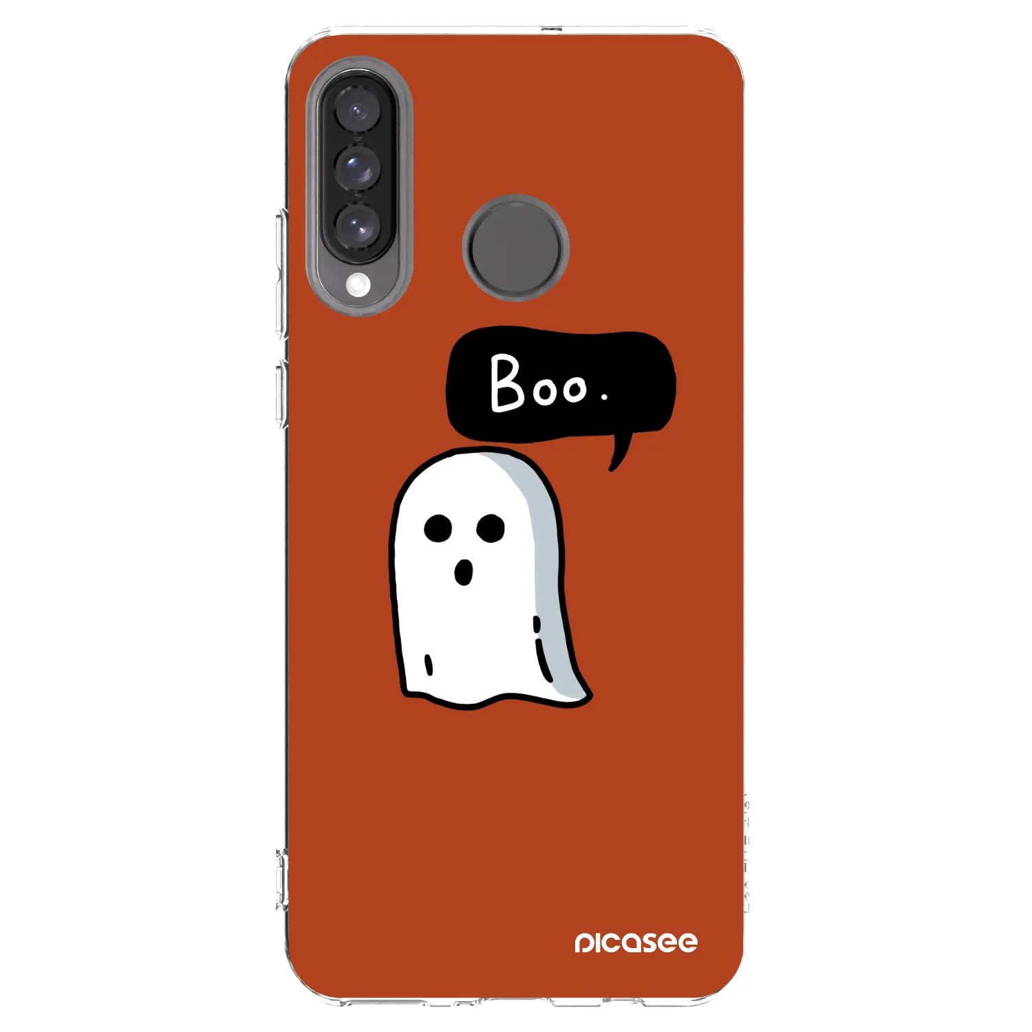 Picasee átlátszó szilikon tok az alábbi mobiltelefonokra Huawei P30 Lite - Boo