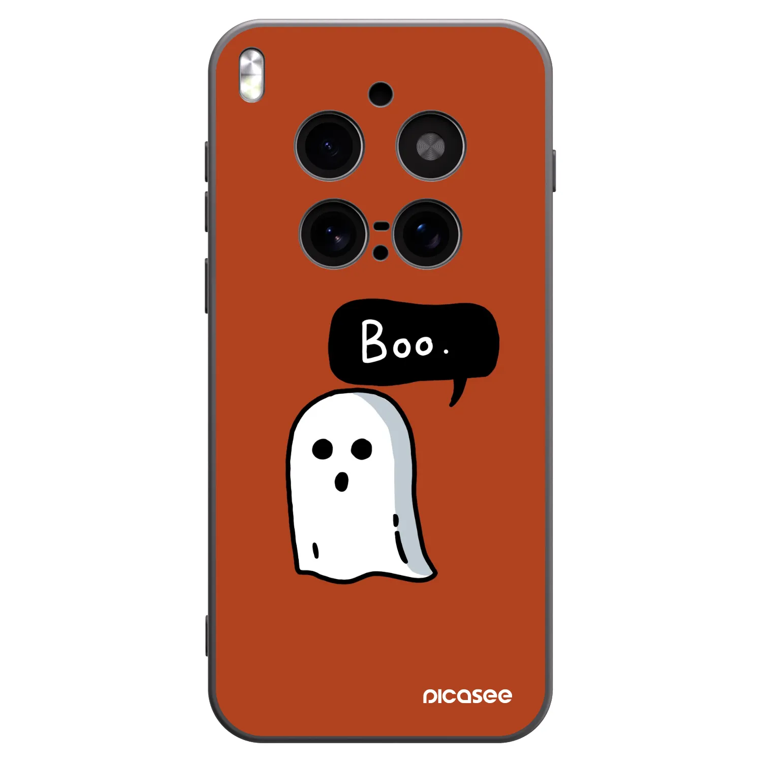 Picasee fekete szilikon tok az alábbi mobiltelefonokra Vivo X300 Pro - Boo