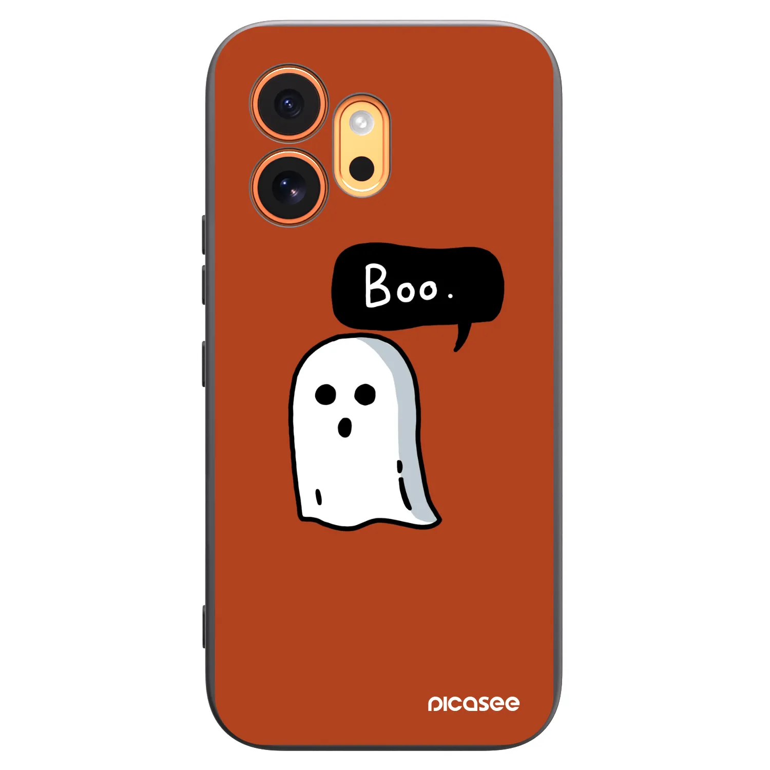 Picasee fekete szilikon tok az alábbi mobiltelefonokra Honor 600 - Boo