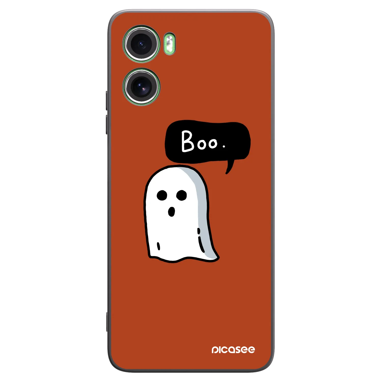 Picasee fekete szilikon tok az alábbi mobiltelefonokra Motorola Moto G06 - Boo