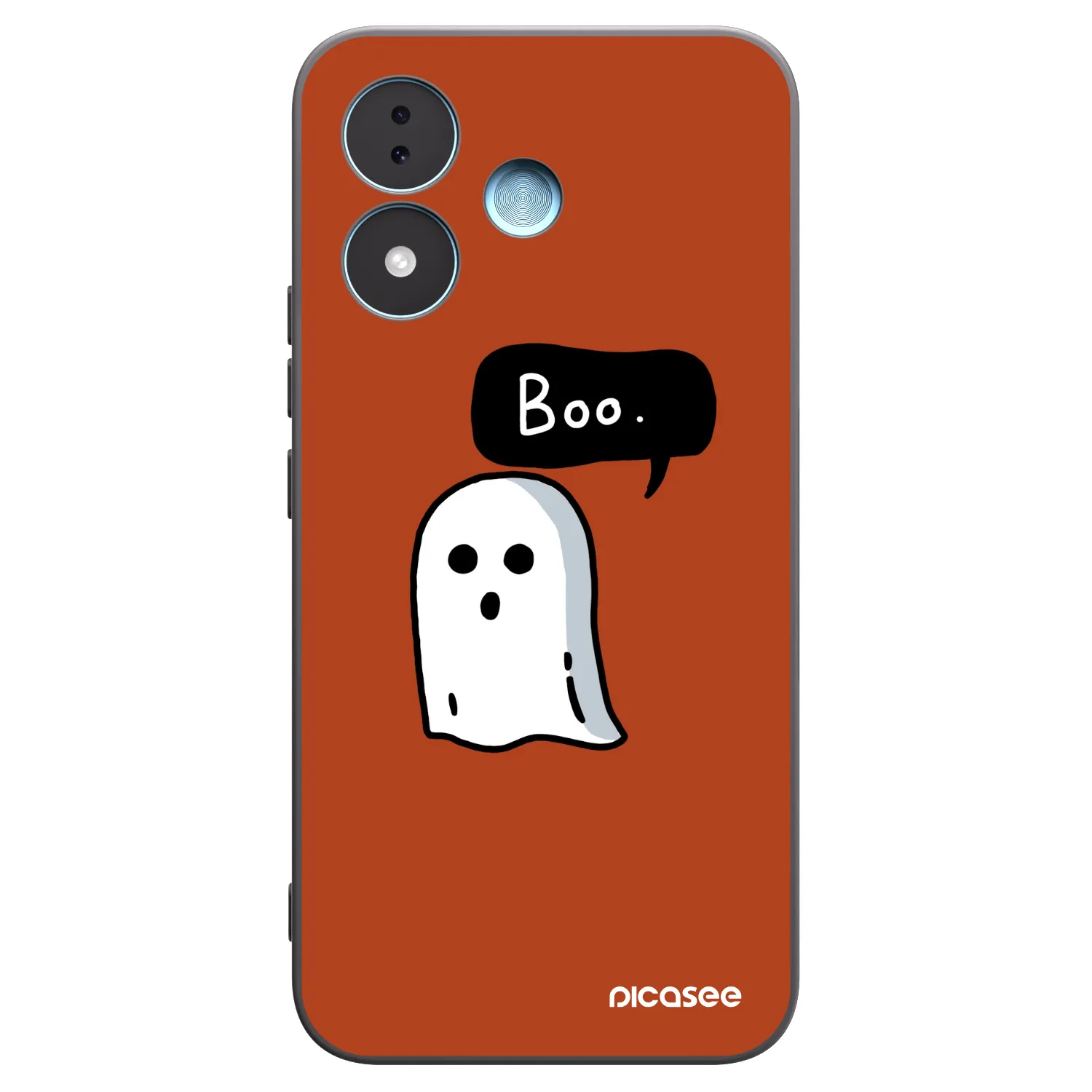 Picasee fekete szilikon tok az alábbi mobiltelefonokra Xiaomi Redmi Note 17 5G - Boo
