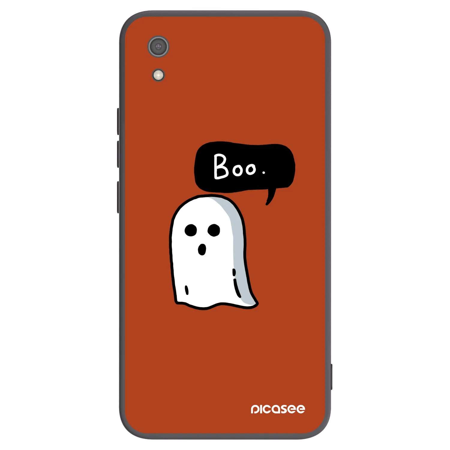 Picasee fekete szilikon tok az alábbi mobiltelefonokra Xiaomi Redmi 7A - Boo