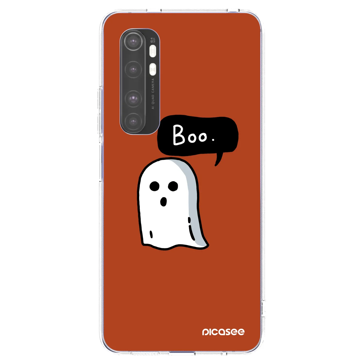 Picasee átlátszó szilikon tok az alábbi mobiltelefonokra Xiaomi Mi Note 10 Lite - Boo