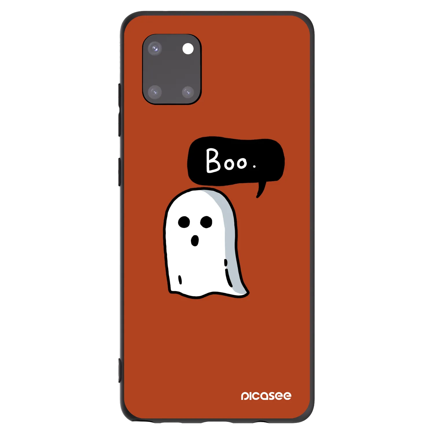 Picasee fekete szilikon tok az alábbi mobiltelefonokra Samsung Galaxy Note 10 Lite N770F - Boo