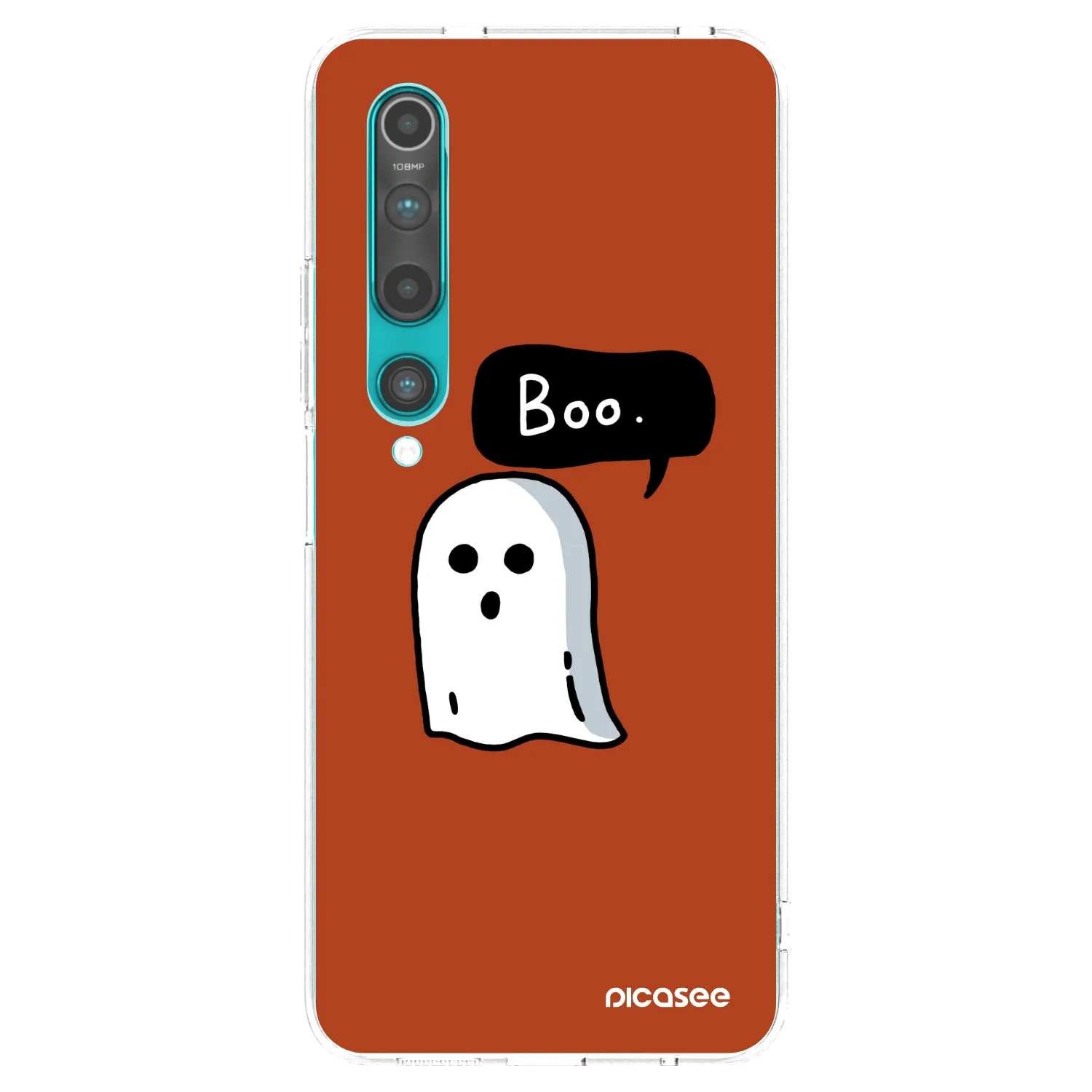 Picasee átlátszó szilikon tok az alábbi mobiltelefonokra Xiaomi Mi 10 - Boo