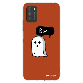 Picasee átlátszó szilikon tok az alábbi mobiltelefonokra Xiaomi Poco M3 - Boo
