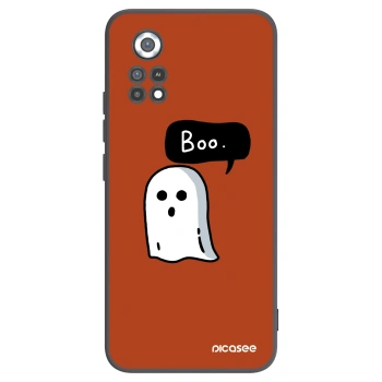 Picasee fekete szilikon tok az alábbi mobiltelefonokra Xiaomi Poco X4 Pro 5G - Boo