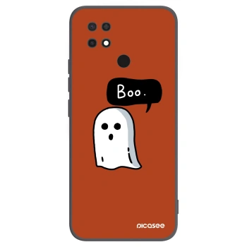 Picasee fekete szilikon tok az alábbi mobiltelefonokra Xiaomi Redmi 10C - Boo